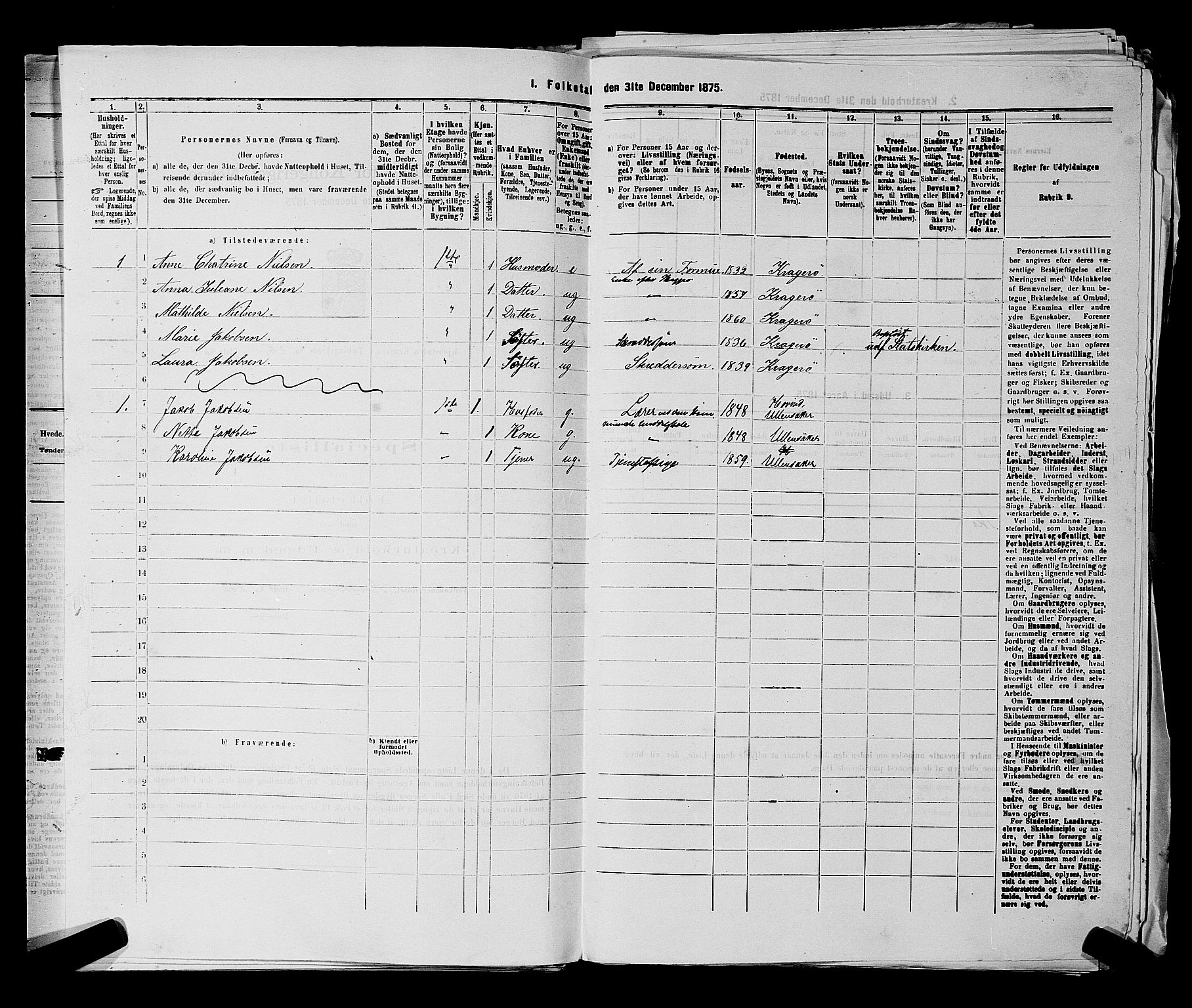 SAKO, 1875 census for 0801P Kragerø, 1875, p. 512