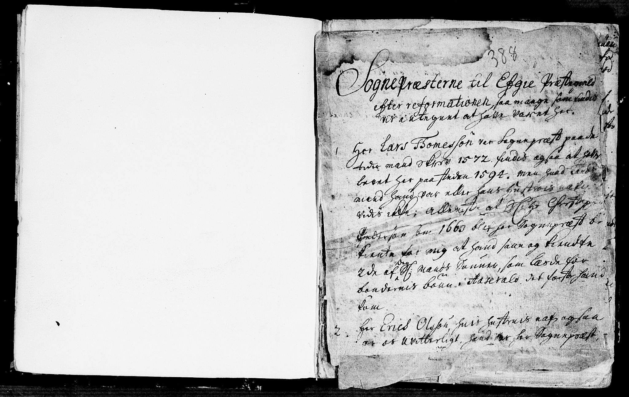 Evje sokneprestkontor, SAK/1111-0008/F/Fa/Faa/L0001: Parish register (official) no. A 1, 1705-1760, p. 1