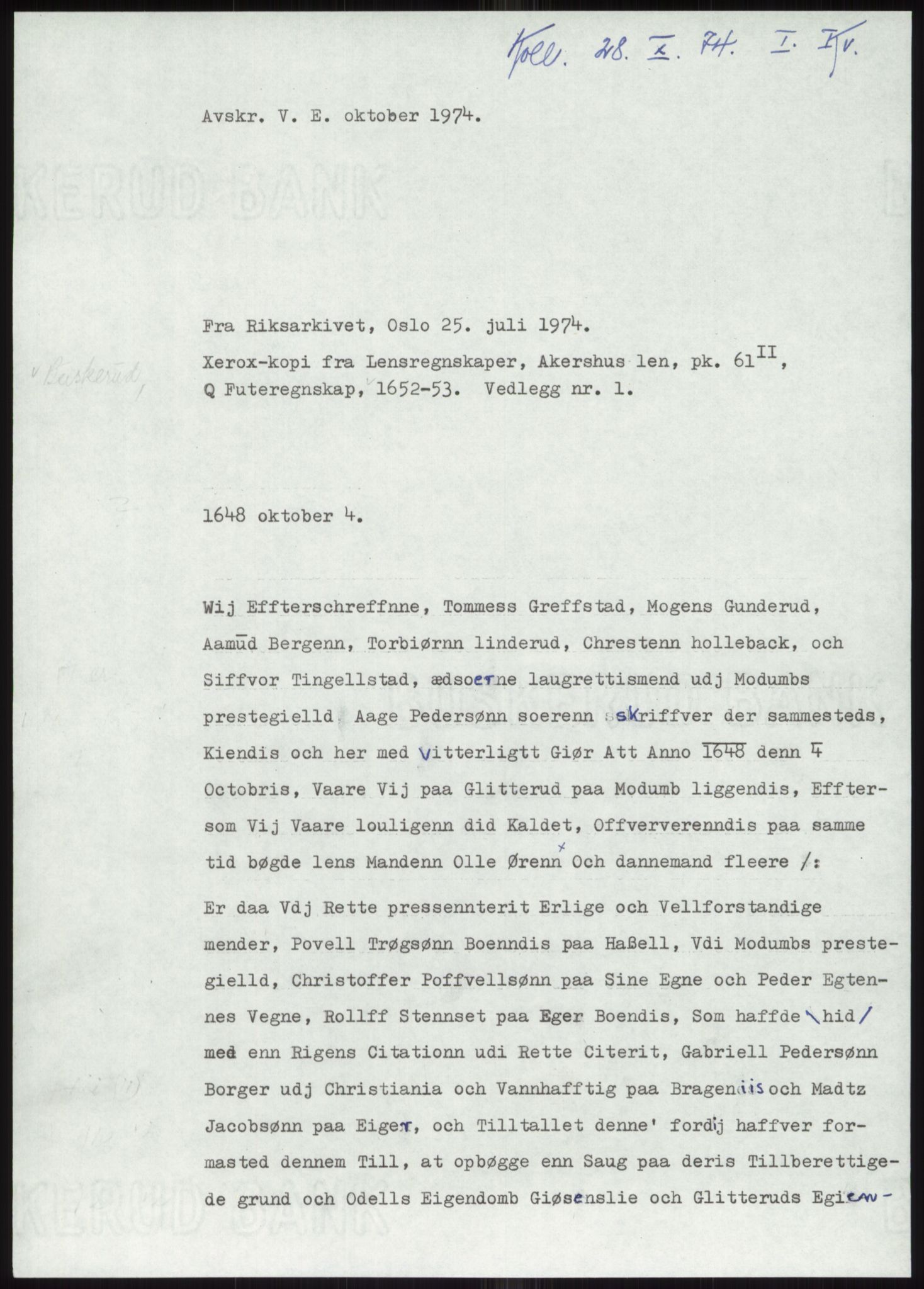 Samlinger til kildeutgivelse, Diplomavskriftsamlingen, RA/EA-4053/H/Ha, p. 881