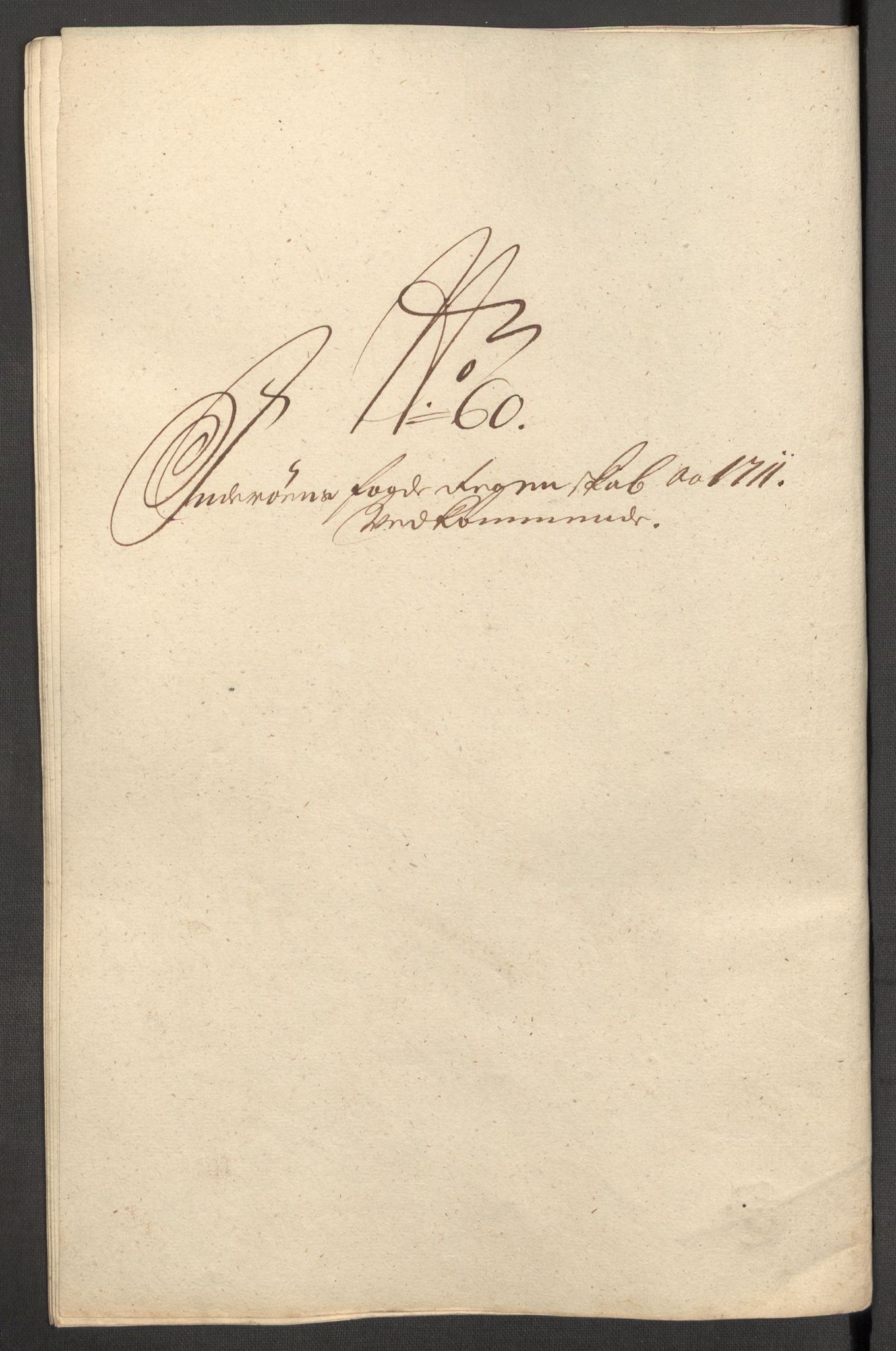 Rentekammeret inntil 1814, Reviderte regnskaper, Fogderegnskap, RA/EA-4092/R63/L4319: Fogderegnskap Inderøy, 1711, p. 332