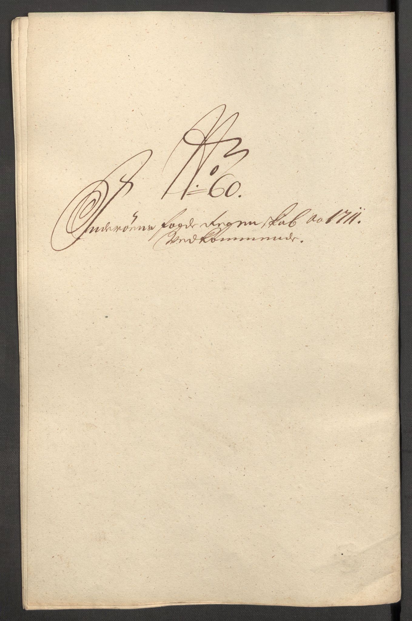 Rentekammeret inntil 1814, Reviderte regnskaper, Fogderegnskap, AV/RA-EA-4092/R63/L4319: Fogderegnskap Inderøy, 1711, p. 332