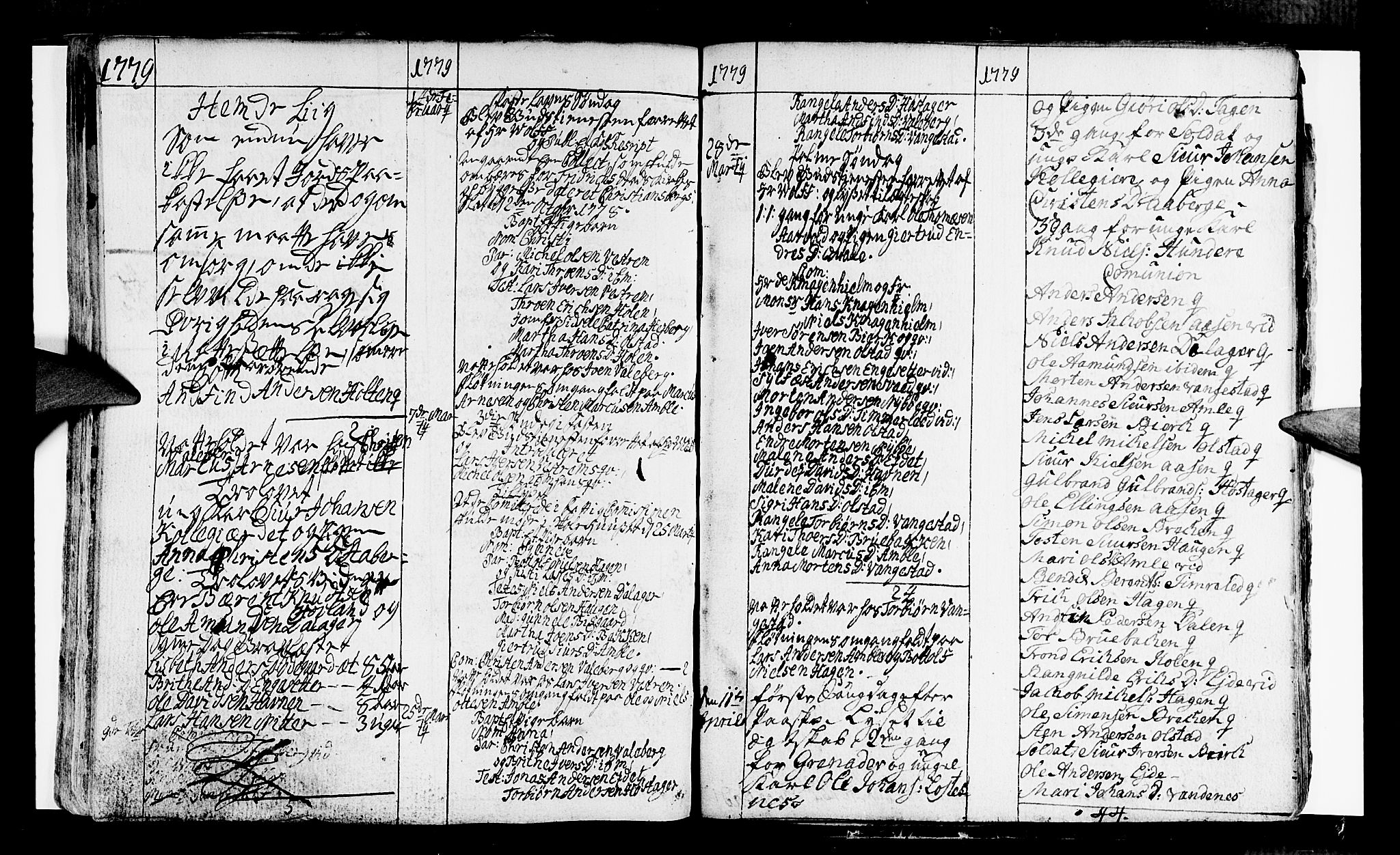 Sogndal sokneprestembete, AV/SAB-A-81301/H/Haa/Haaa/L0004: Parish register (official) no. A 4, 1747-1782