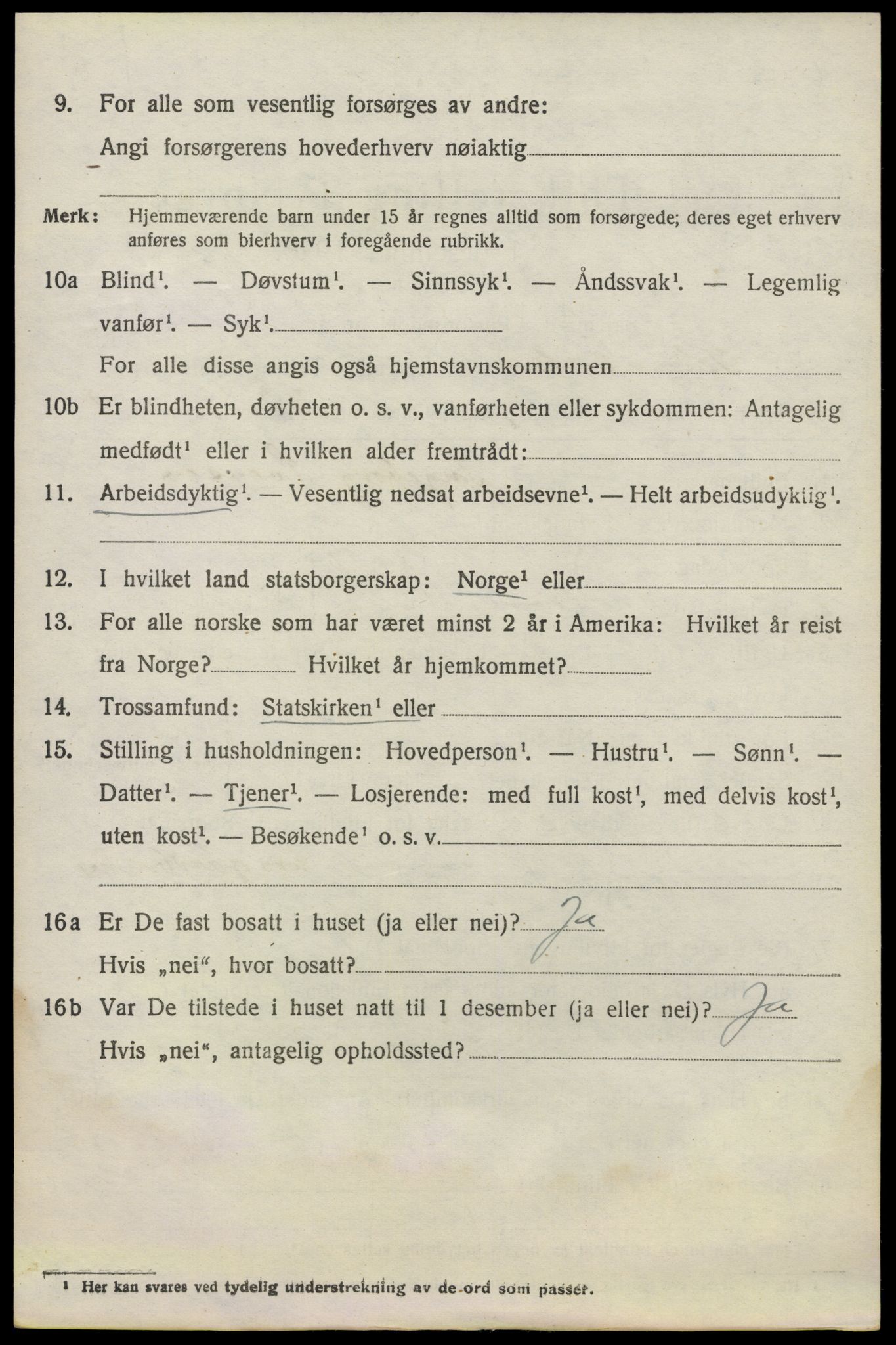 SAO, 1920 census for Kråkstad, 1920, p. 8140