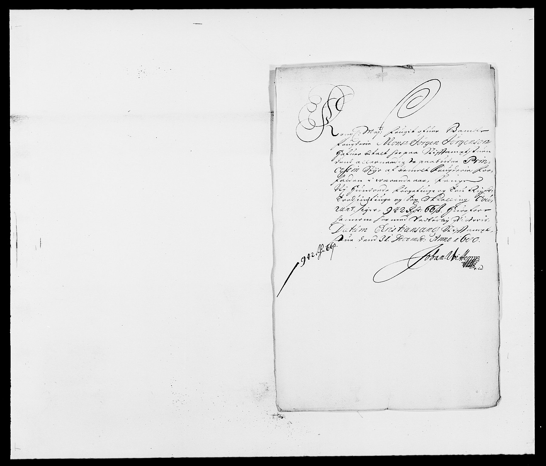 Rentekammeret inntil 1814, Reviderte regnskaper, Fogderegnskap, AV/RA-EA-4092/R34/L2045: Fogderegnskap Bamble, 1680-1681, p. 212