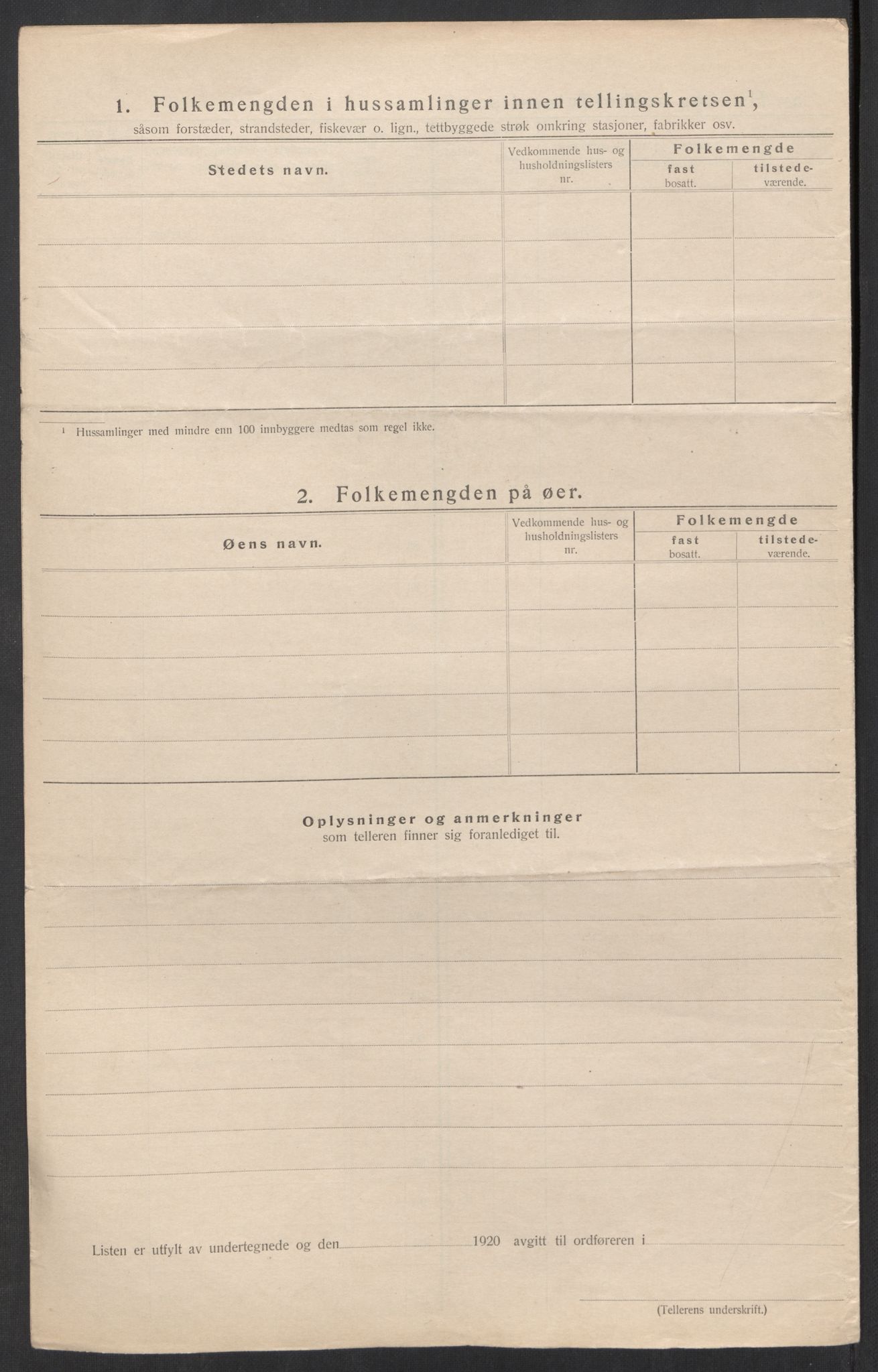 SAK, 1920 census for Gyland, 1920, p. 47