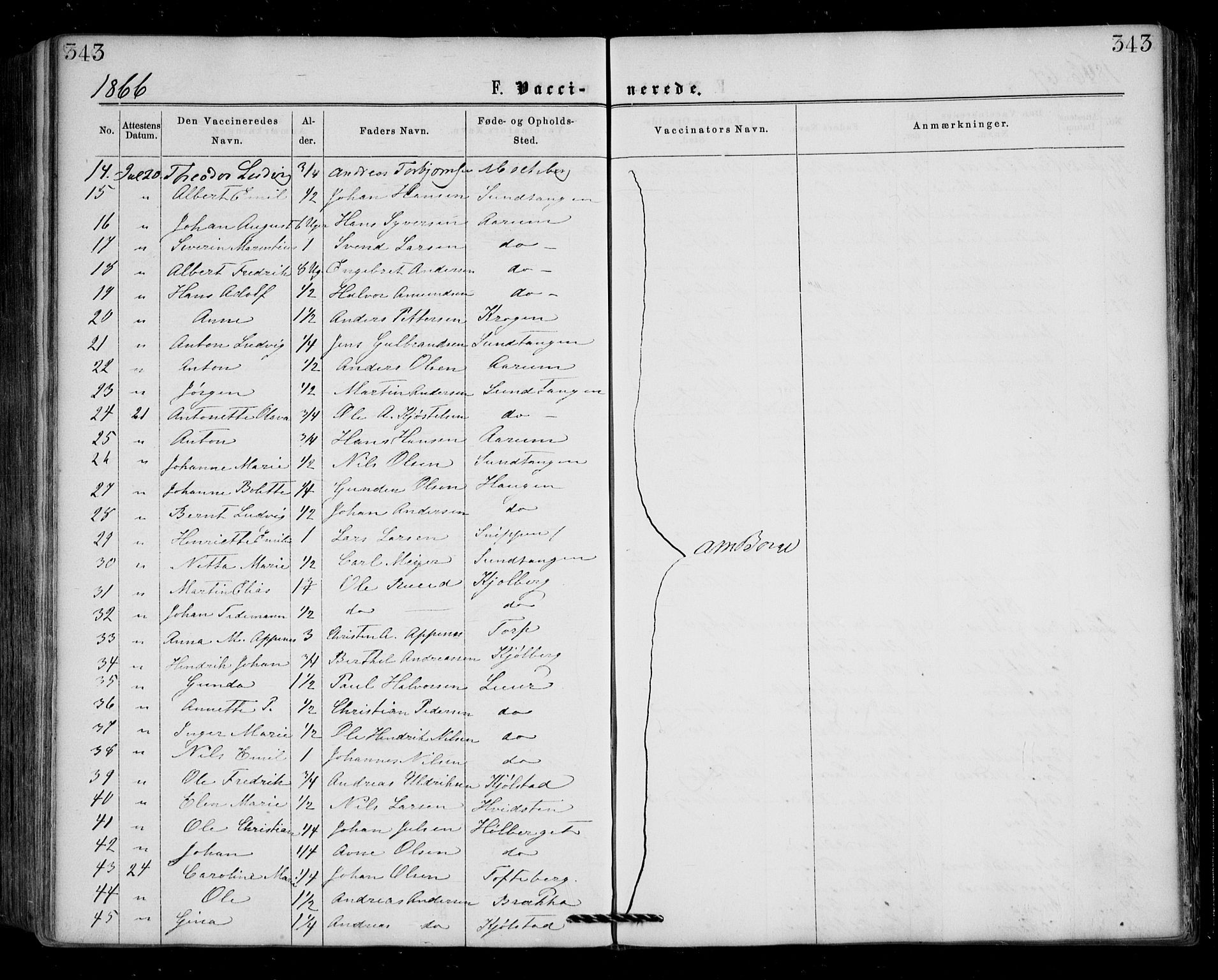 Borge prestekontor Kirkebøker, SAO/A-10903/F/Fa/L0006: Parish register (official) no. I 6, 1861-1874, p. 343