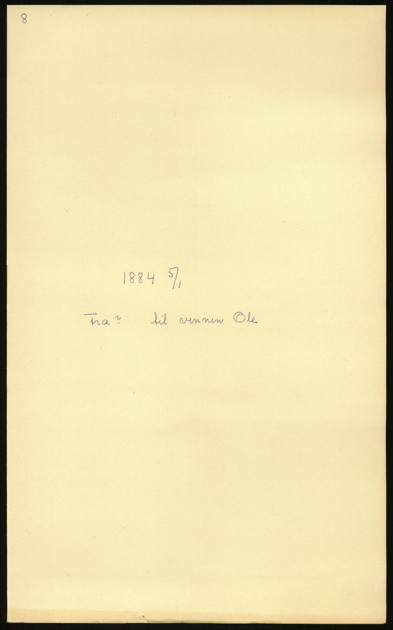 Samlinger til kildeutgivelse, Amerikabrevene, AV/RA-EA-4057/F/L0019: Innlån fra Buskerud: Fonnem - Kristoffersen, 1838-1914, p. 681