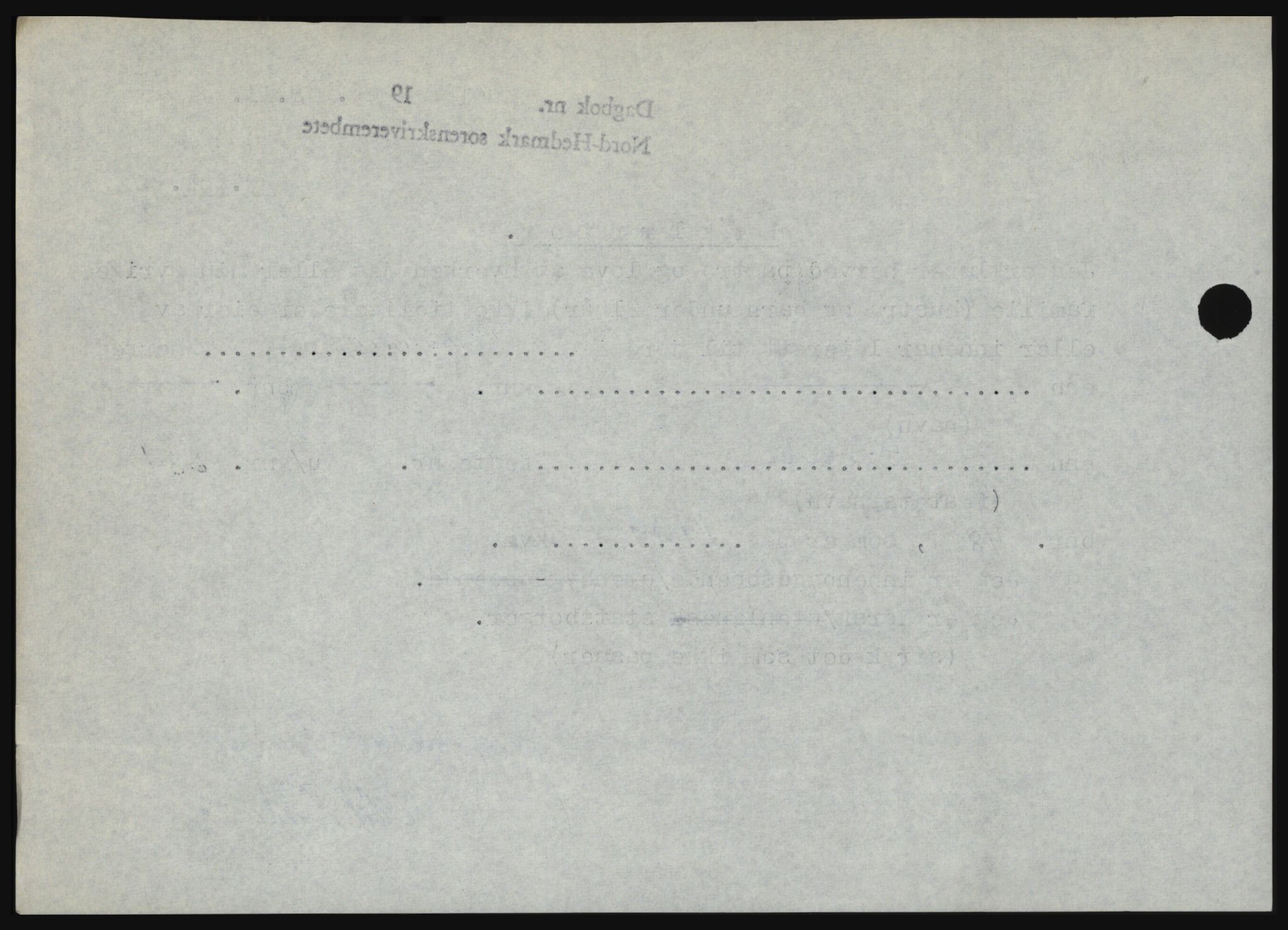 Nord-Hedmark sorenskriveri, SAH/TING-012/H/Hc/L0024: Mortgage book no. 24, 1966-1966, Diary no: : 4991/1966