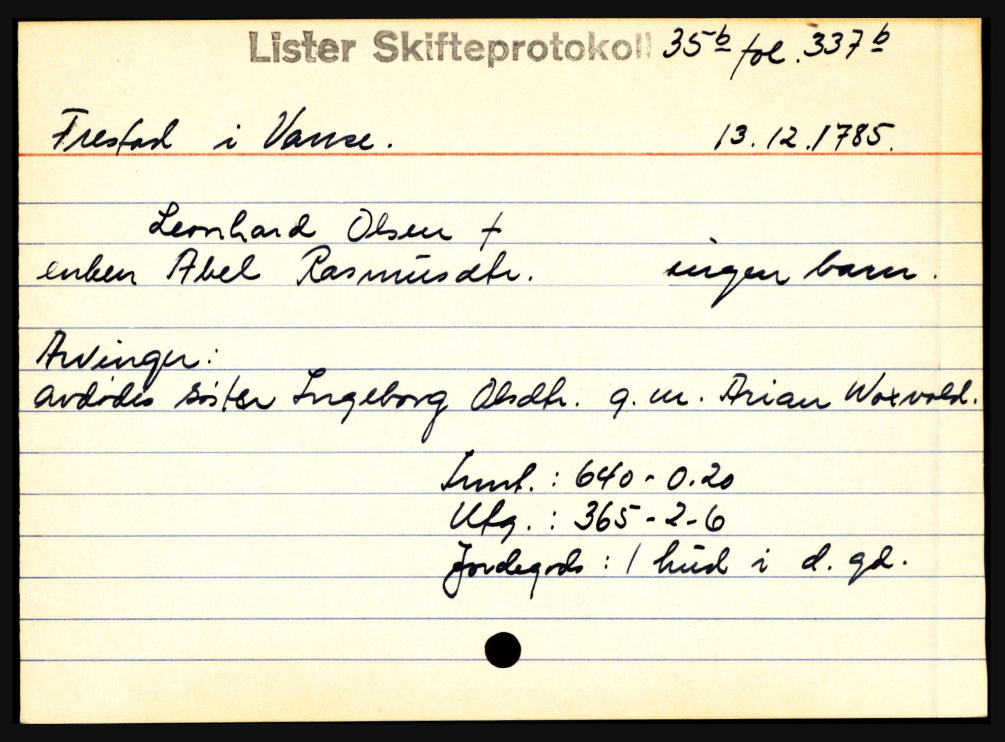 Lister sorenskriveri, AV/SAK-1221-0003/H, p. 10845