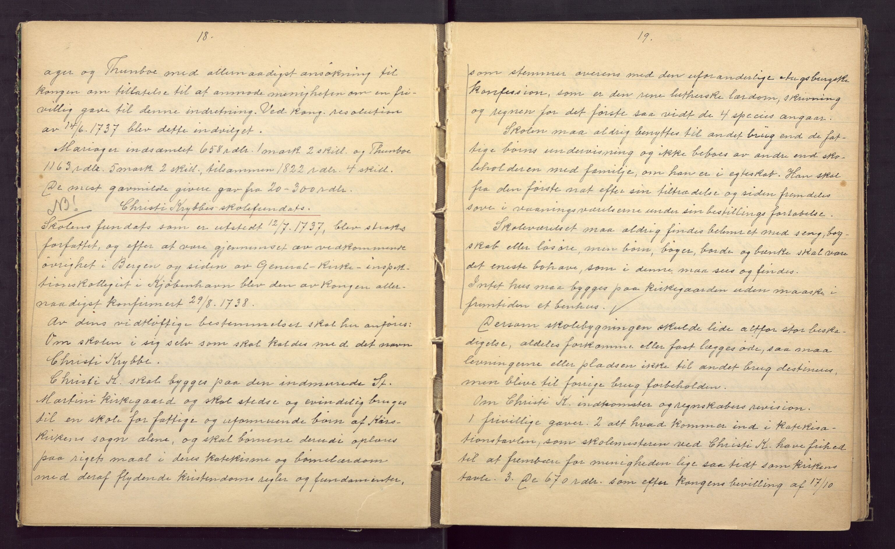 Christi Krybbe skoler, BBA/A-0082/M/Md/L0002: Nedtegnelsesbok, 1925