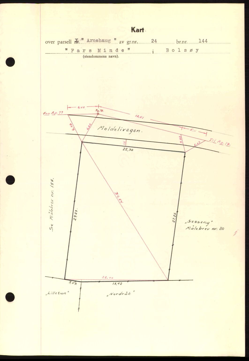 Romsdal sorenskriveri, AV/SAT-A-4149/1/2/2C: Mortgage book no. A13, 1942-1943, Diary no: : 2309/1942