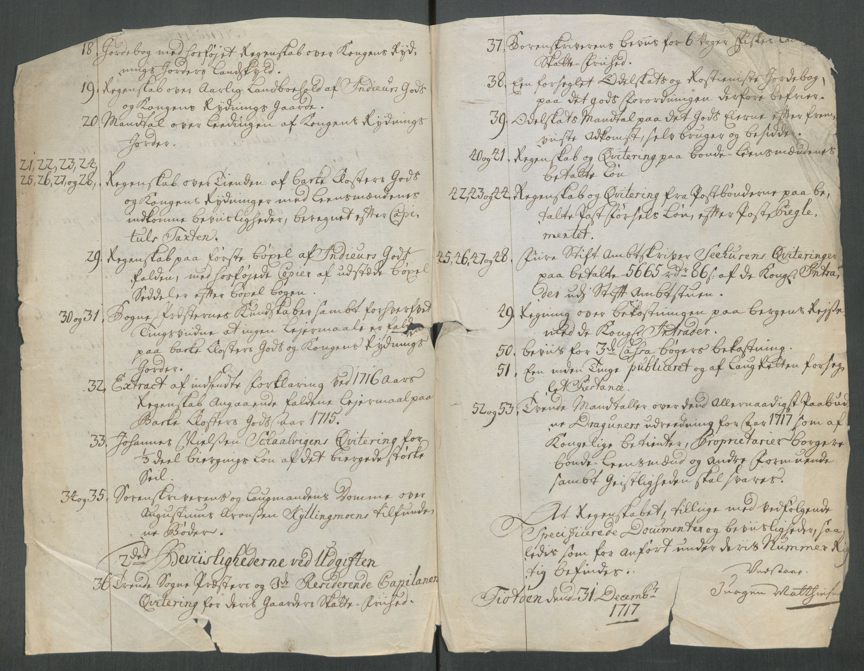 Rentekammeret inntil 1814, Reviderte regnskaper, Fogderegnskap, AV/RA-EA-4092/R65/L4515: Fogderegnskap Helgeland, 1717, p. 23