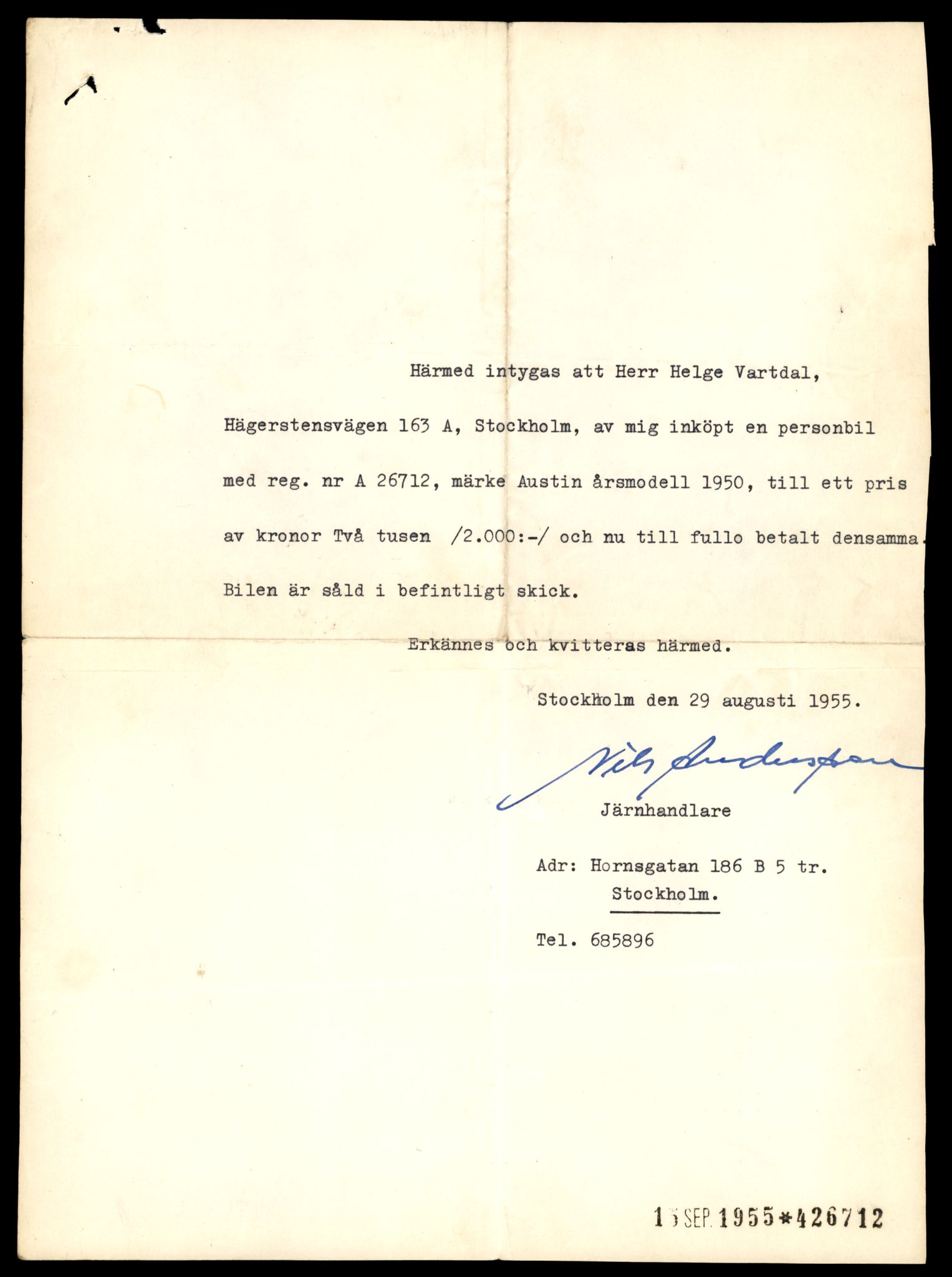 Møre og Romsdal vegkontor - Ålesund trafikkstasjon, AV/SAT-A-4099/F/Fe/L0049: Registreringskort for kjøretøy T 14864 - T 18613, 1927-1998, p. 1881