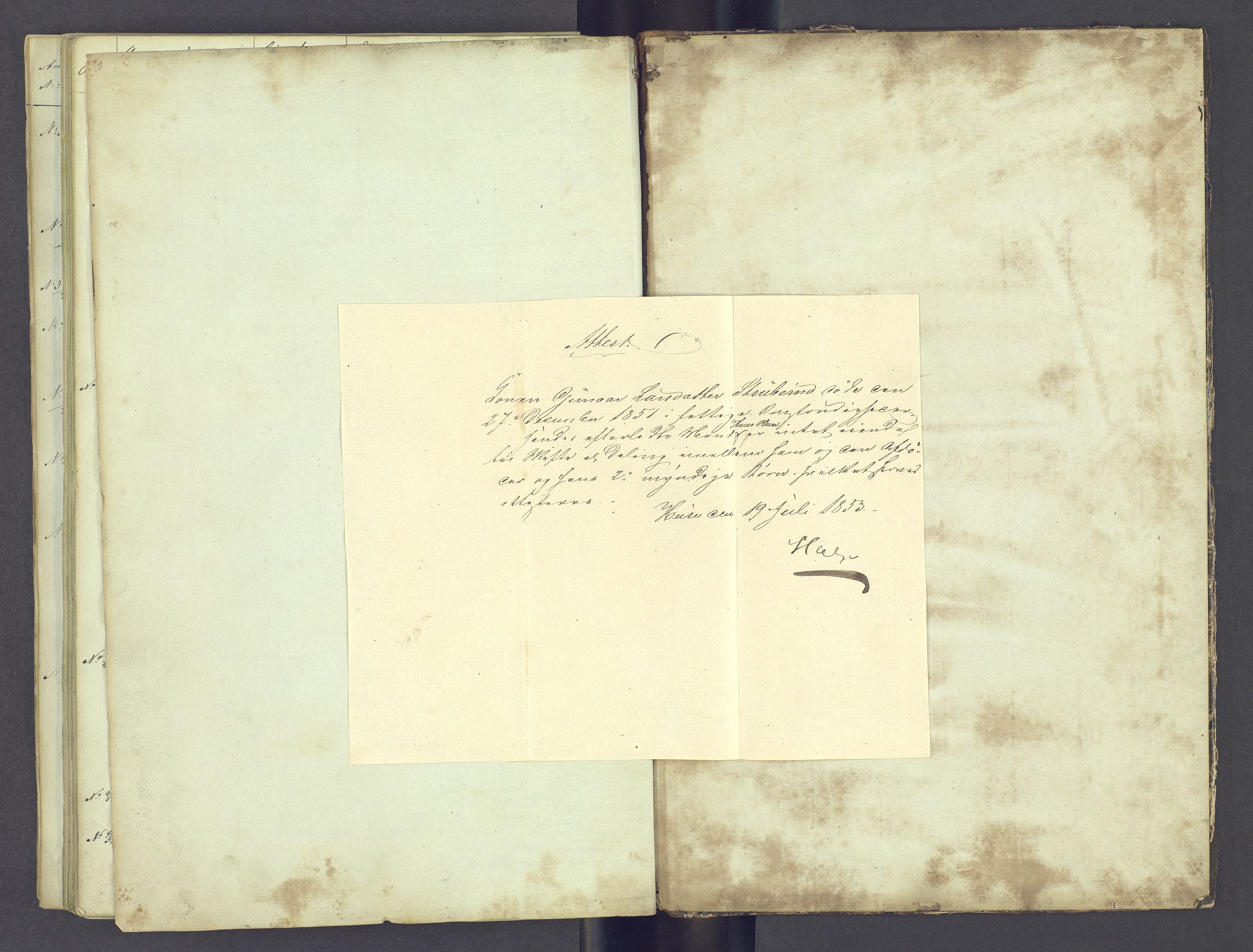 Sør-Hedmark sorenskriveri, AV/SAH-TING-014/J/Jd/Jda/L0002: Dødsfallsprotokoll, 1842-1851
