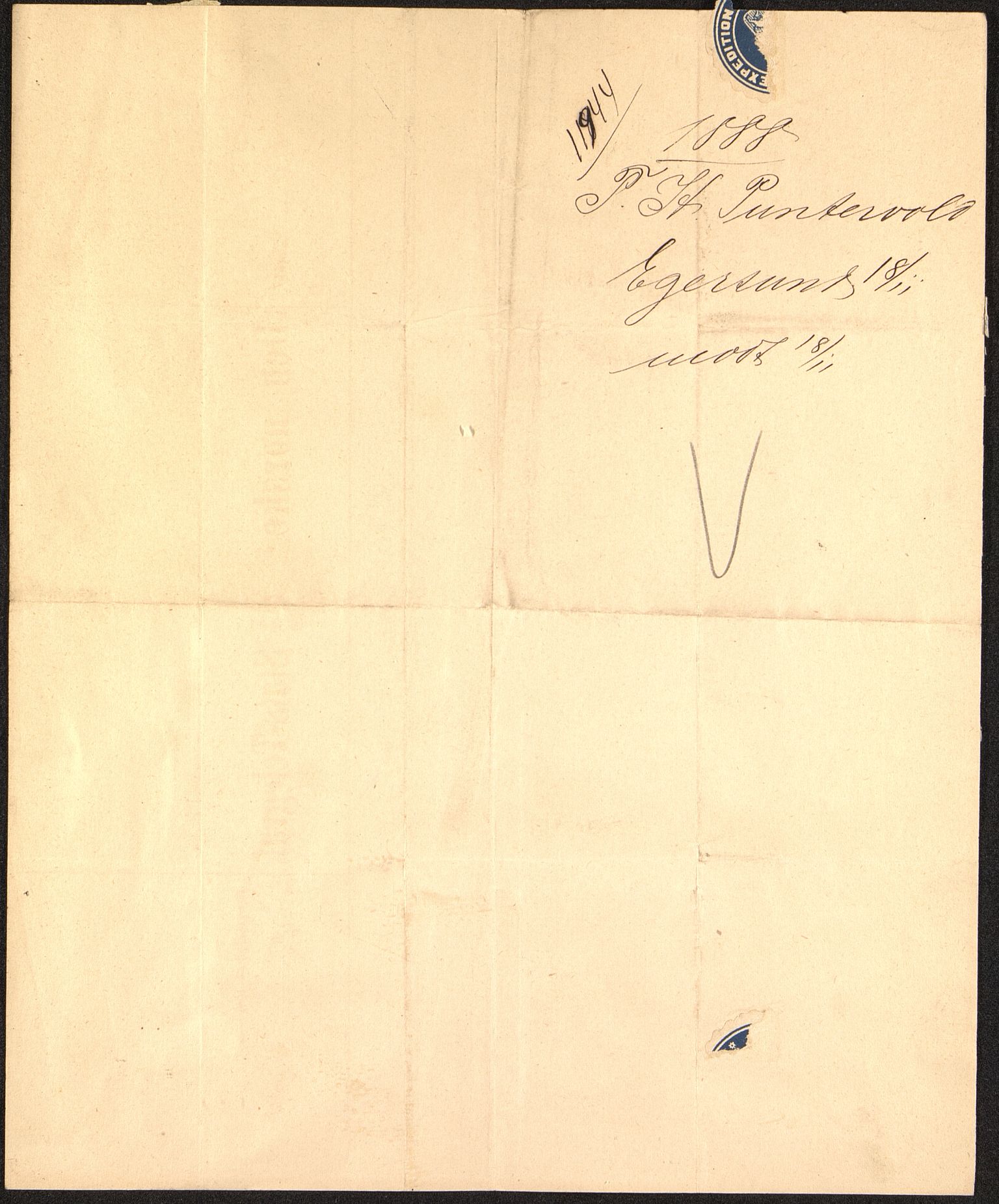 Pa 63 - Østlandske skibsassuranceforening, VEMU/A-1079/G/Ga/L0023/0001: Havaridokumenter / Carl Johan, Titania, Norrøna, Thor, Try, Louise, 1888, p. 19