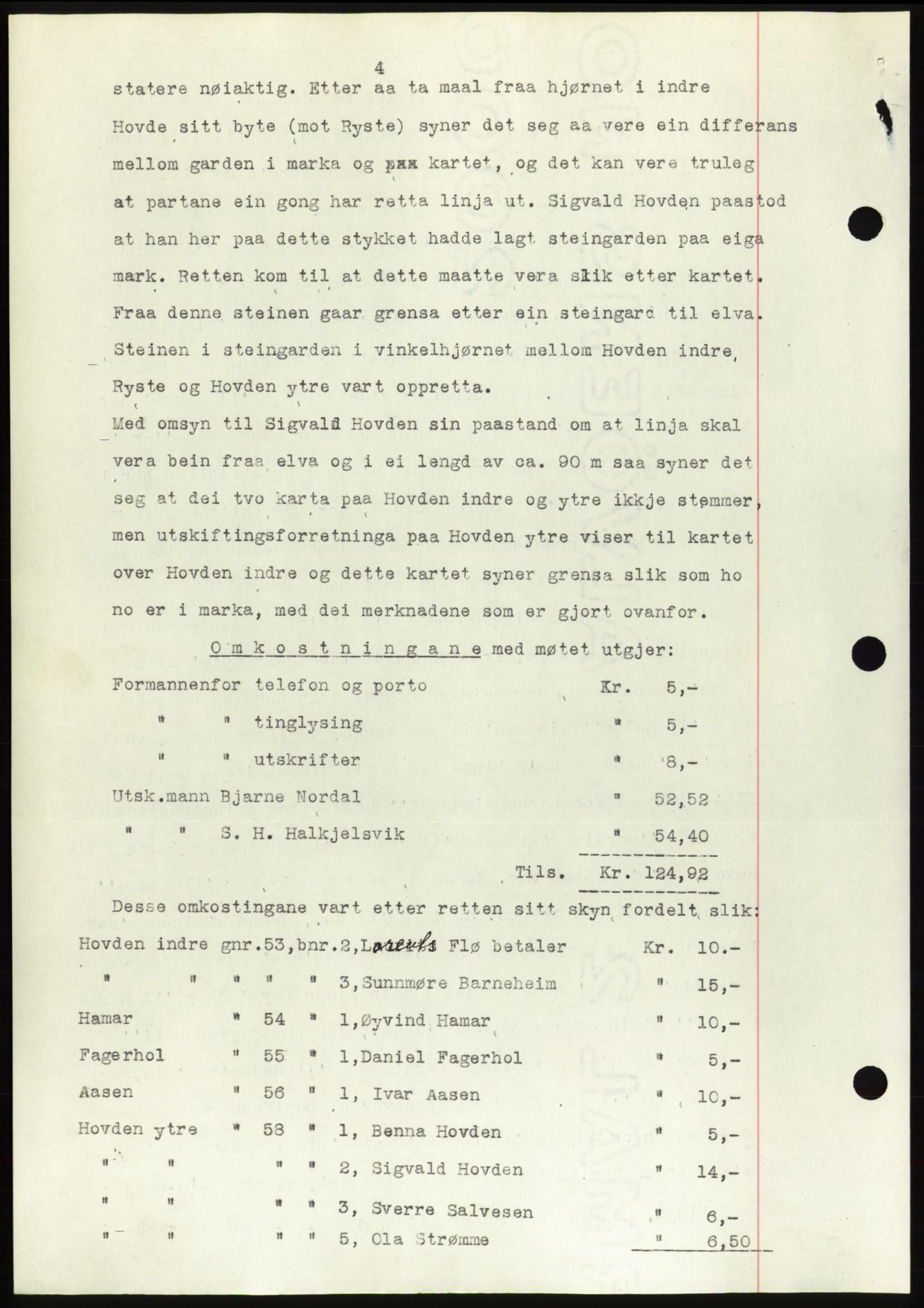 Søre Sunnmøre sorenskriveri, AV/SAT-A-4122/1/2/2C/L0083: Mortgage book no. 9A, 1948-1949, Diary no: : 56/1949