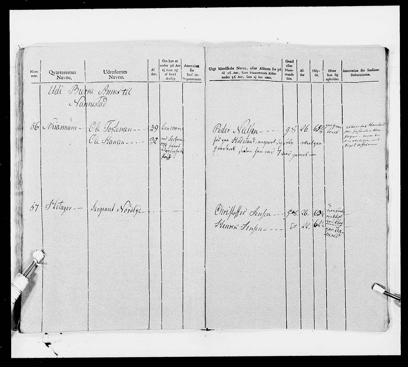 Generalitets- og kommissariatskollegiet, Det kongelige norske kommissariatskollegium, AV/RA-EA-5420/E/Eh/L0006: Akershusiske dragonregiment, 1796-1800, p. 235