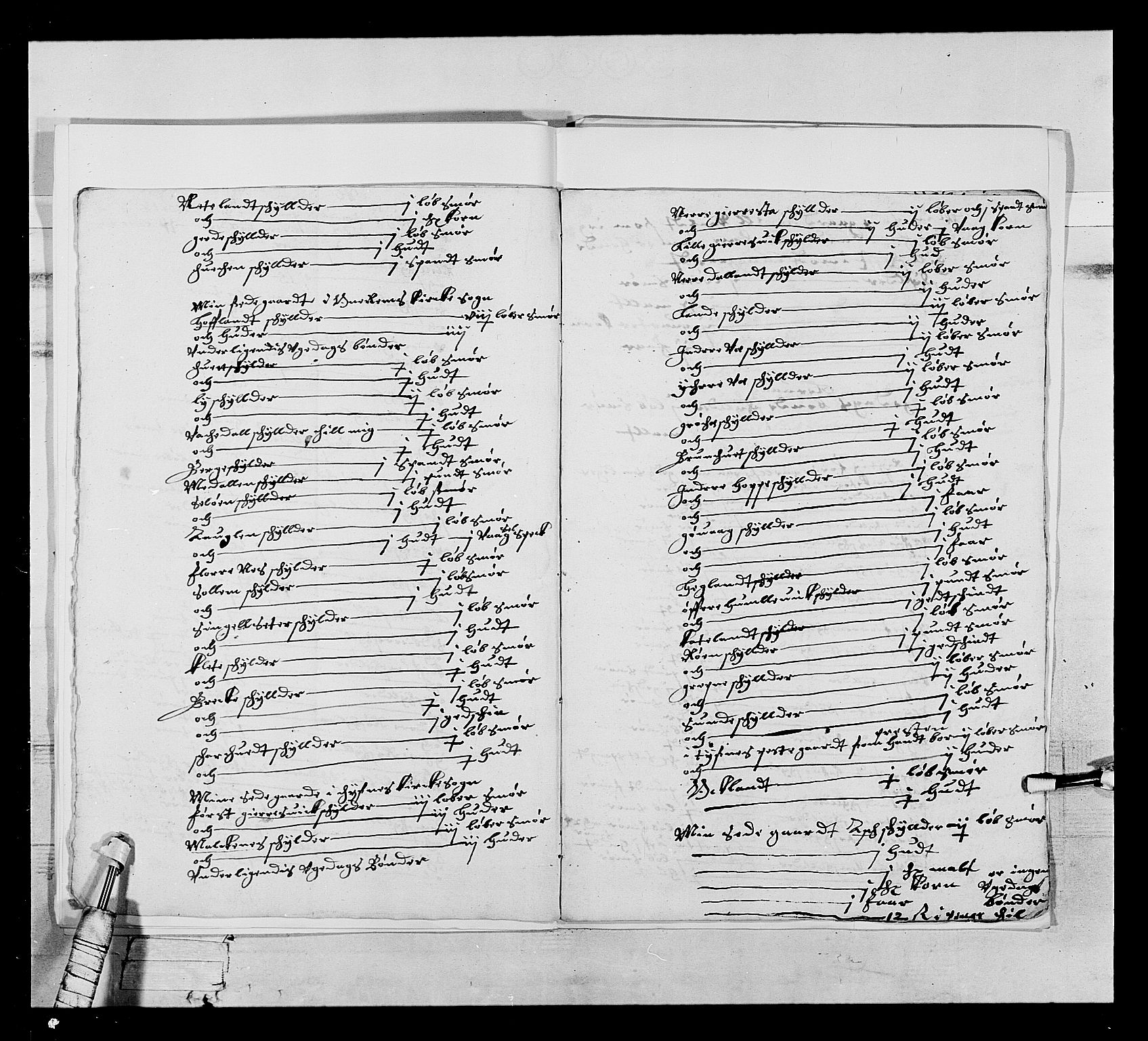 Stattholderembetet 1572-1771, AV/RA-EA-2870/Ek/L0020/0004: Jordebøker 1633-1658: / Adelsjordebøker innlevert mellom 1/5 1646 og 15/7 1648, 1646-1648, p. 27