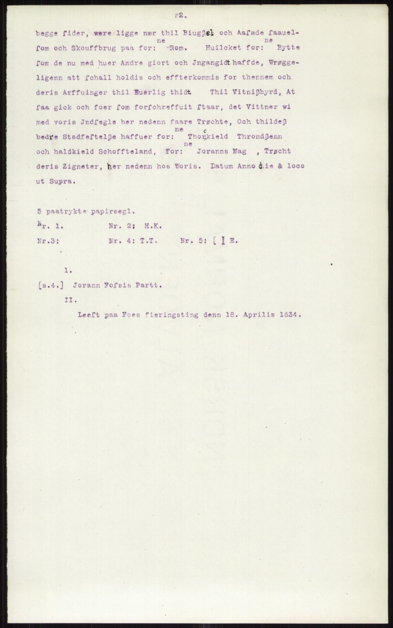 Samlinger til kildeutgivelse, Diplomavskriftsamlingen, AV/RA-EA-4053/H/Ha, p. 3091