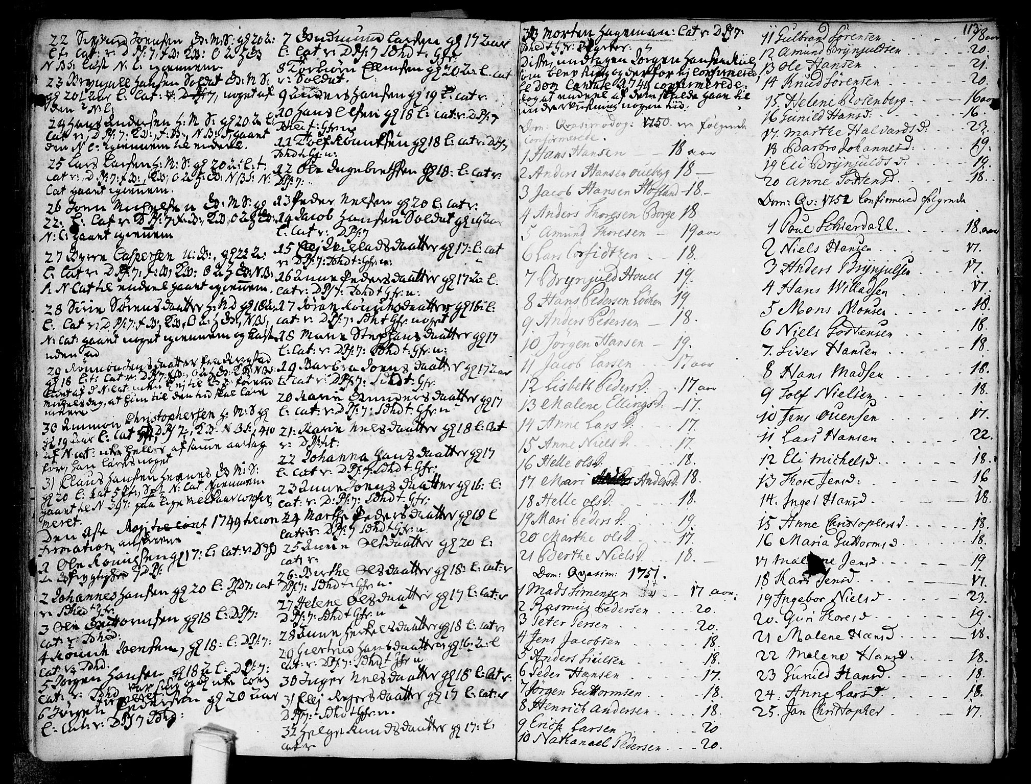 Råde prestekontor kirkebøker, AV/SAO-A-2009/F/Fa/L0001: Parish register (official) no. 1, 1707-1762, p. 113