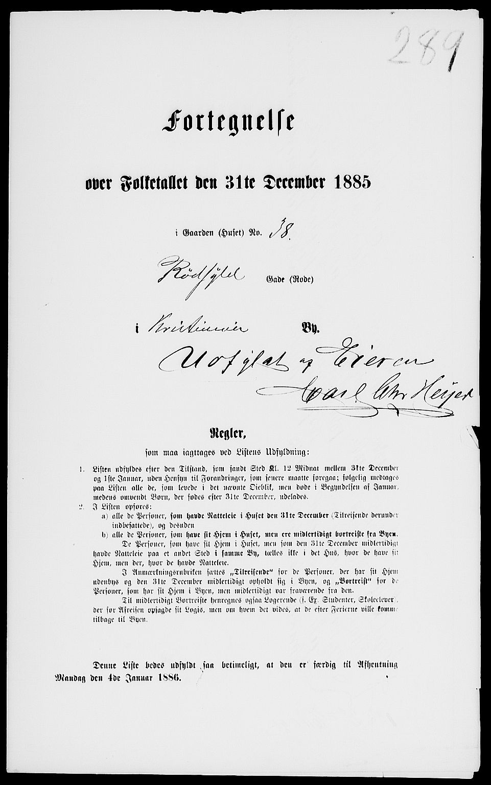 RA, 1885 census for 0301 Kristiania, 1885, p. 7924