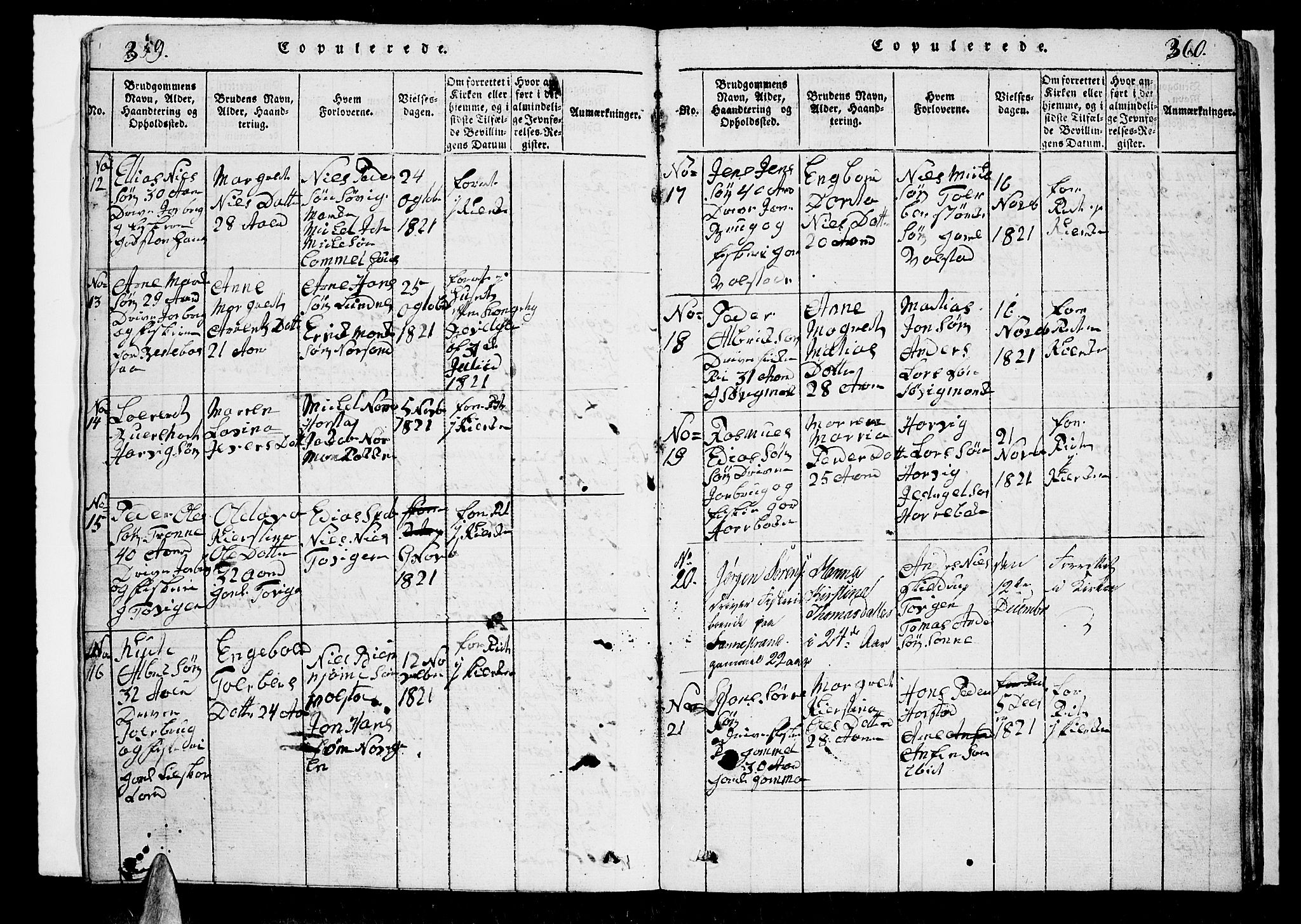 Trondenes sokneprestkontor, SATØ/S-1319/H/Hb/L0003klokker: Parish register (copy) no. 3, 1820-1834, p. 359-360