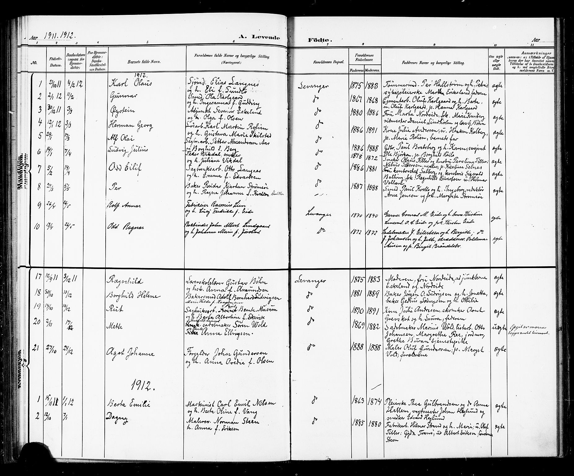 Ministerialprotokoller, klokkerbøker og fødselsregistre - Nord-Trøndelag, AV/SAT-A-1458/720/L0192: Parish register (copy) no. 720C01, 1880-1917, p. 46j