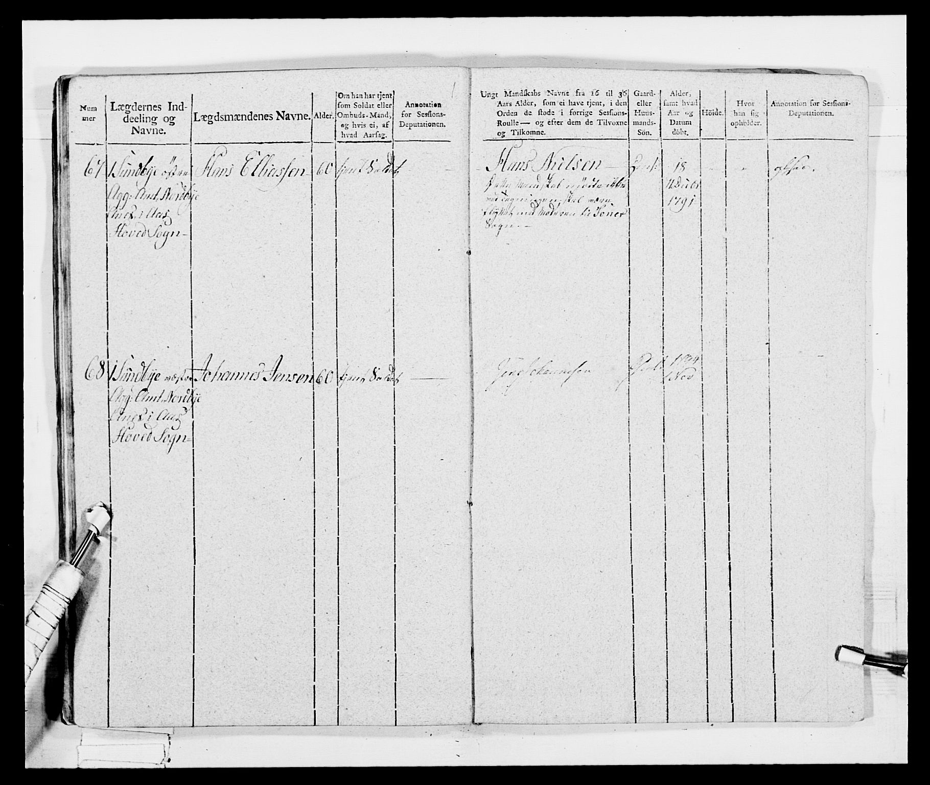 Generalitets- og kommissariatskollegiet, Det kongelige norske kommissariatskollegium, AV/RA-EA-5420/E/Eh/L0034: Nordafjelske gevorbne infanteriregiment, 1810, p. 91