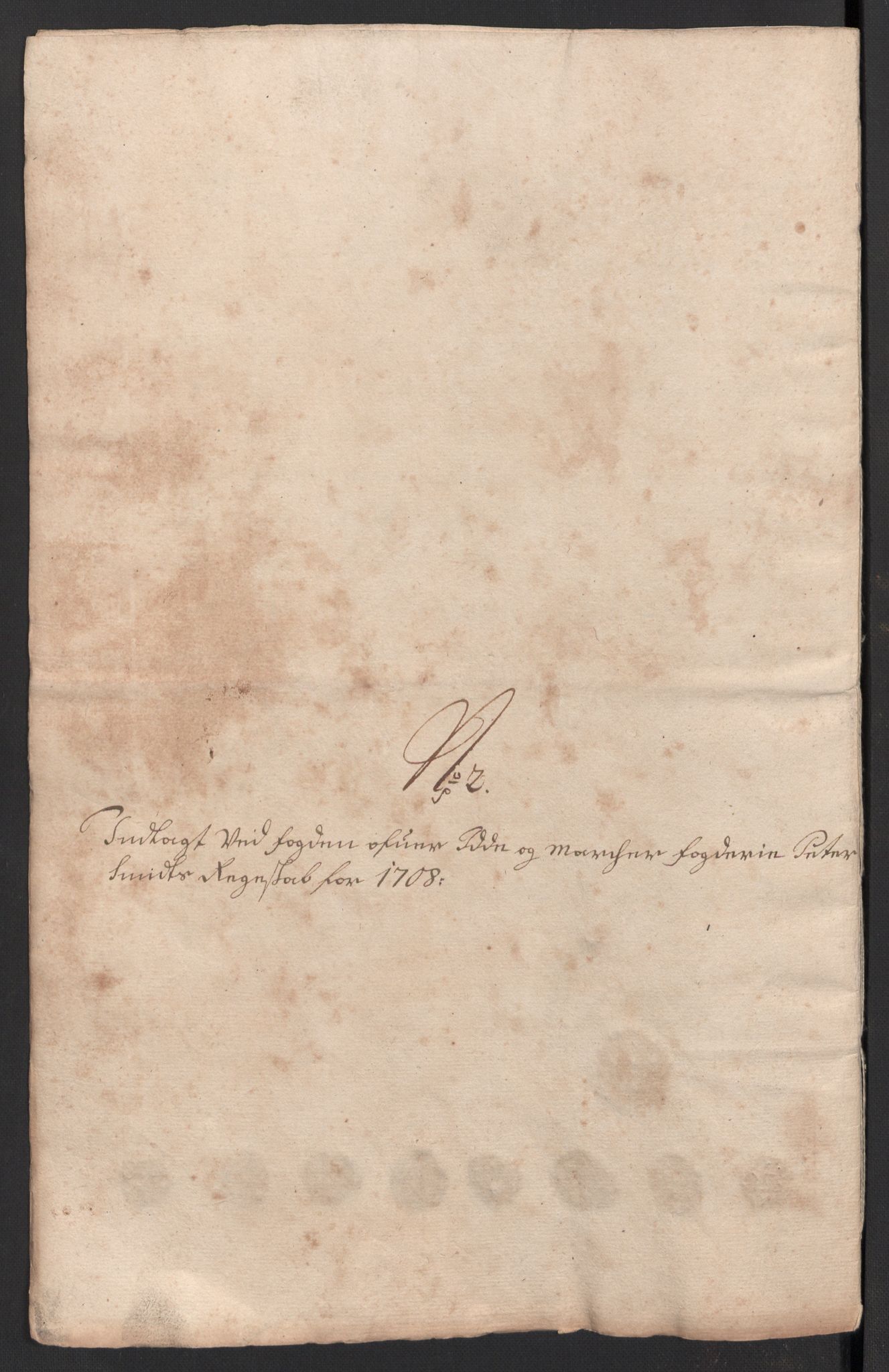 Rentekammeret inntil 1814, Reviderte regnskaper, Fogderegnskap, RA/EA-4092/R01/L0018: Fogderegnskap Idd og Marker, 1707-1709, p. 197