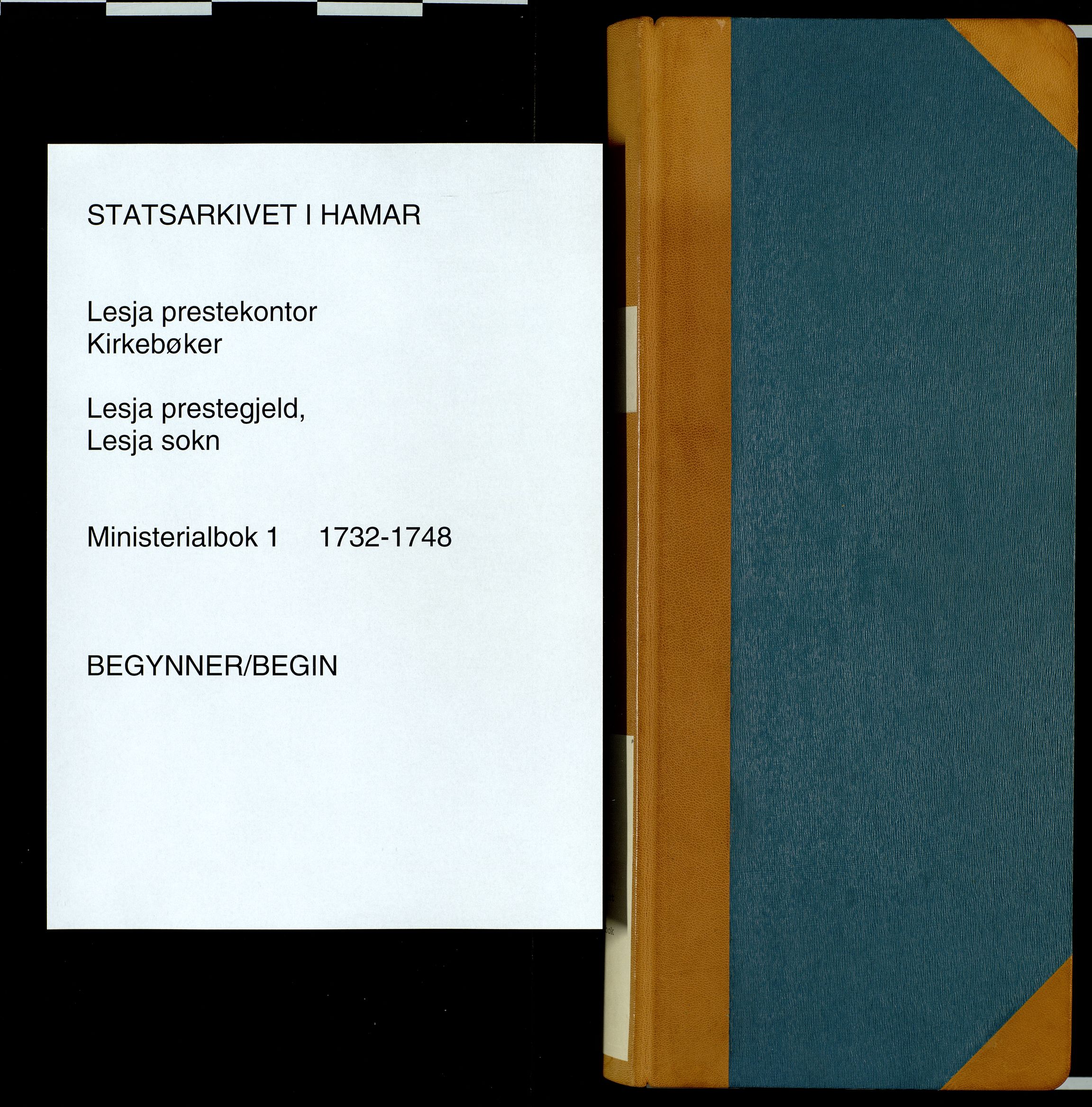 Lesja prestekontor, SAH/PREST-068/H/Hb/L0001: Communicants register no. 1, 1732-1748