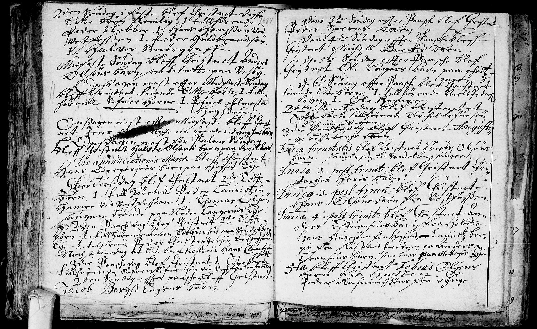 Eiker kirkebøker, AV/SAKO-A-4/F/Fa/L0001: Parish register (official) no. I 1 /1, 1683-1704