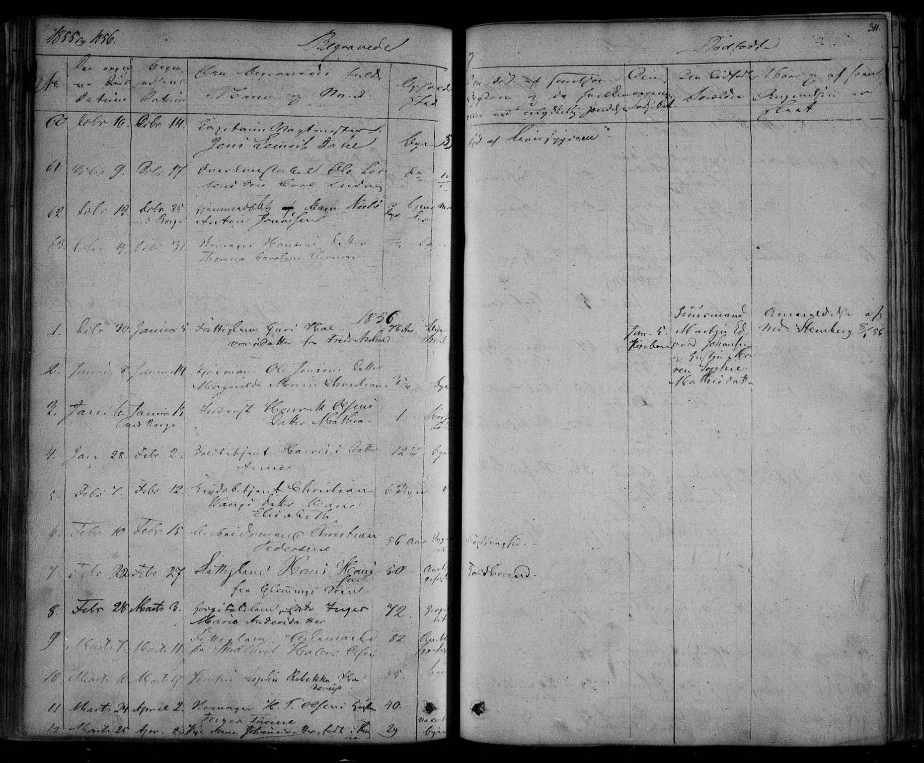 Fredrikstad prestekontor Kirkebøker, SAO/A-11082/F/Fa/L0005: Parish register (official) no. 5, 1835-1856, p. 311