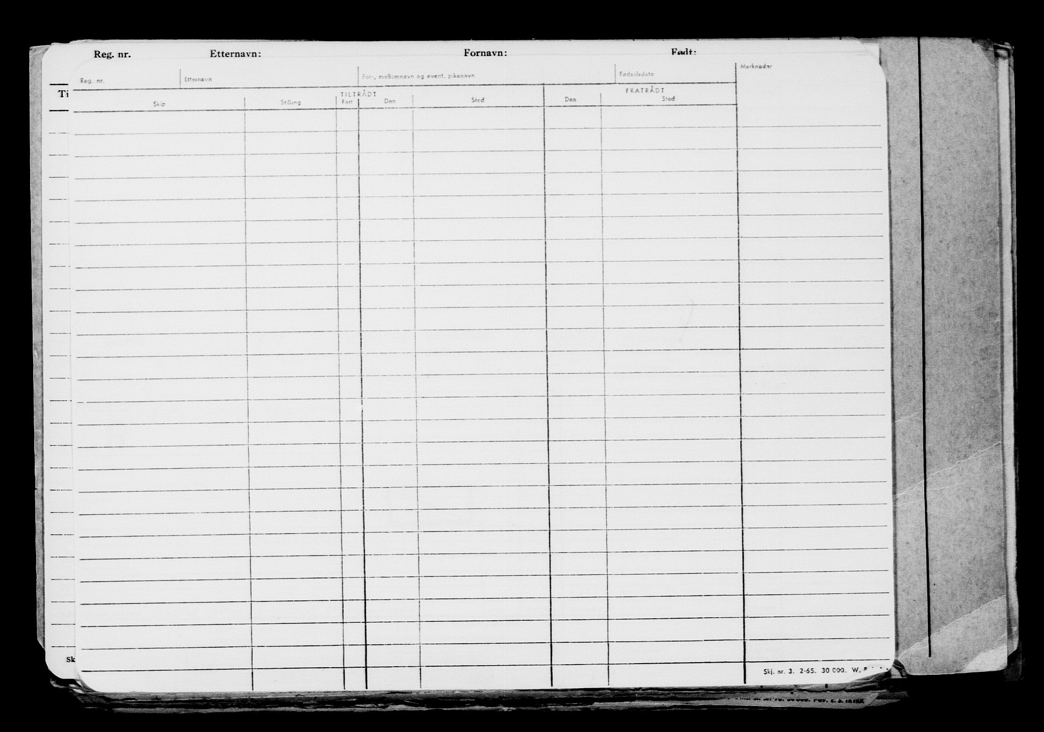 Direktoratet for sjømenn, AV/RA-S-3545/G/Gb/L0154: Hovedkort, 1917-1918, p. 254