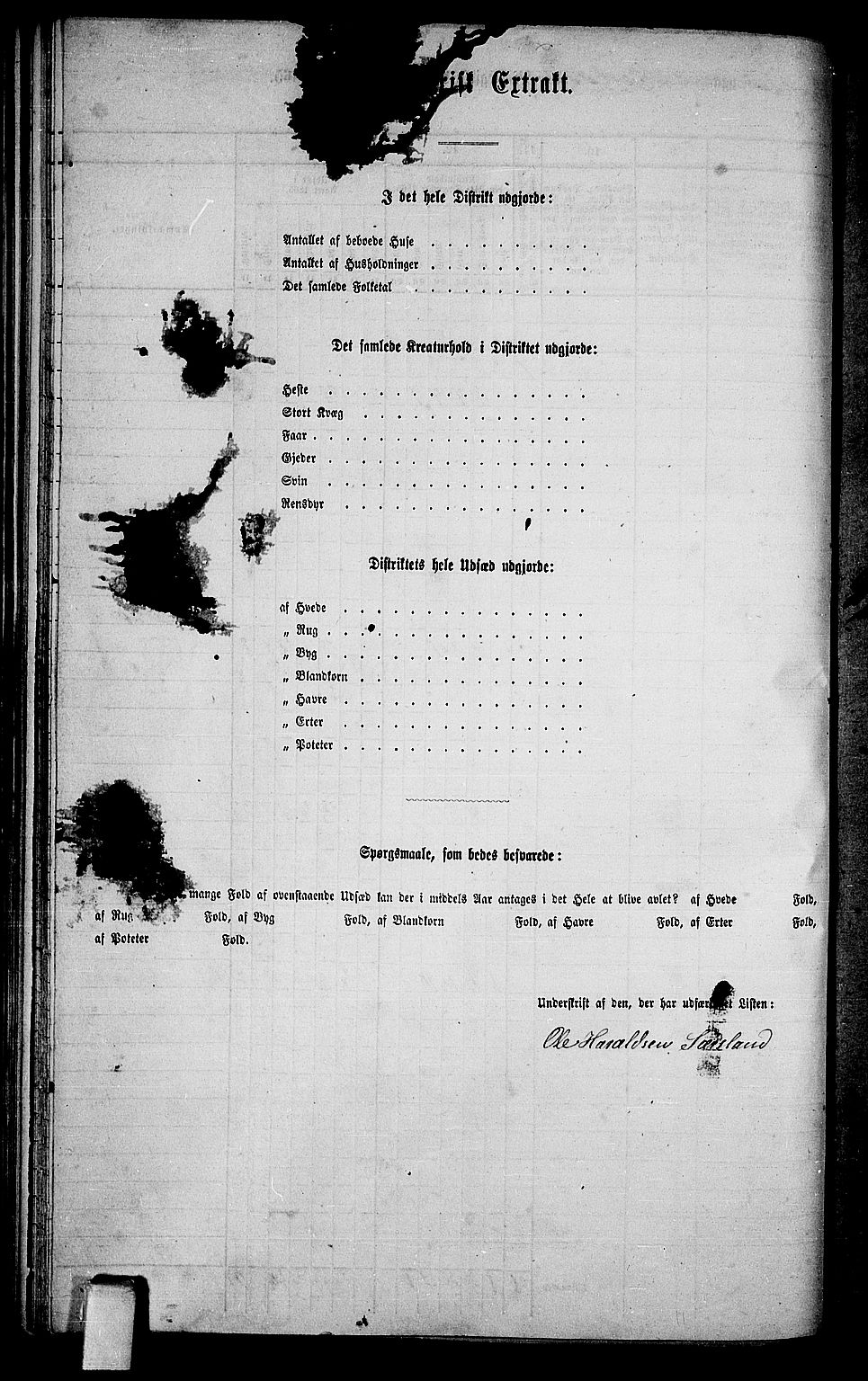 RA, 1865 census for Hjartdal, 1865, p. 44