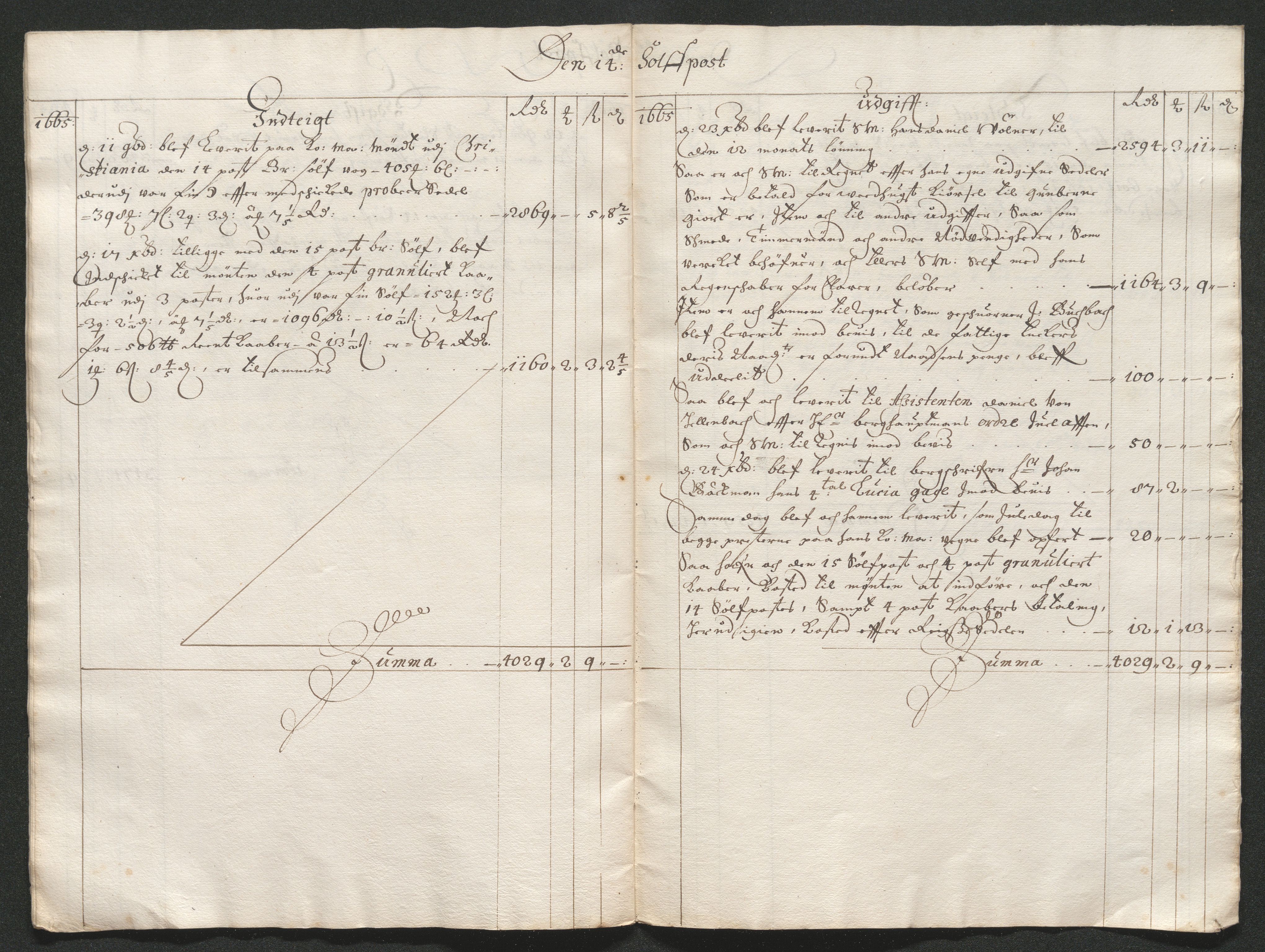 Kongsberg Sølvverk 1623-1816, AV/SAKO-EA-3135/001/D/Dc/Dcd/L0038: Utgiftsregnskap for gruver m.m. , 1661-1665, p. 511