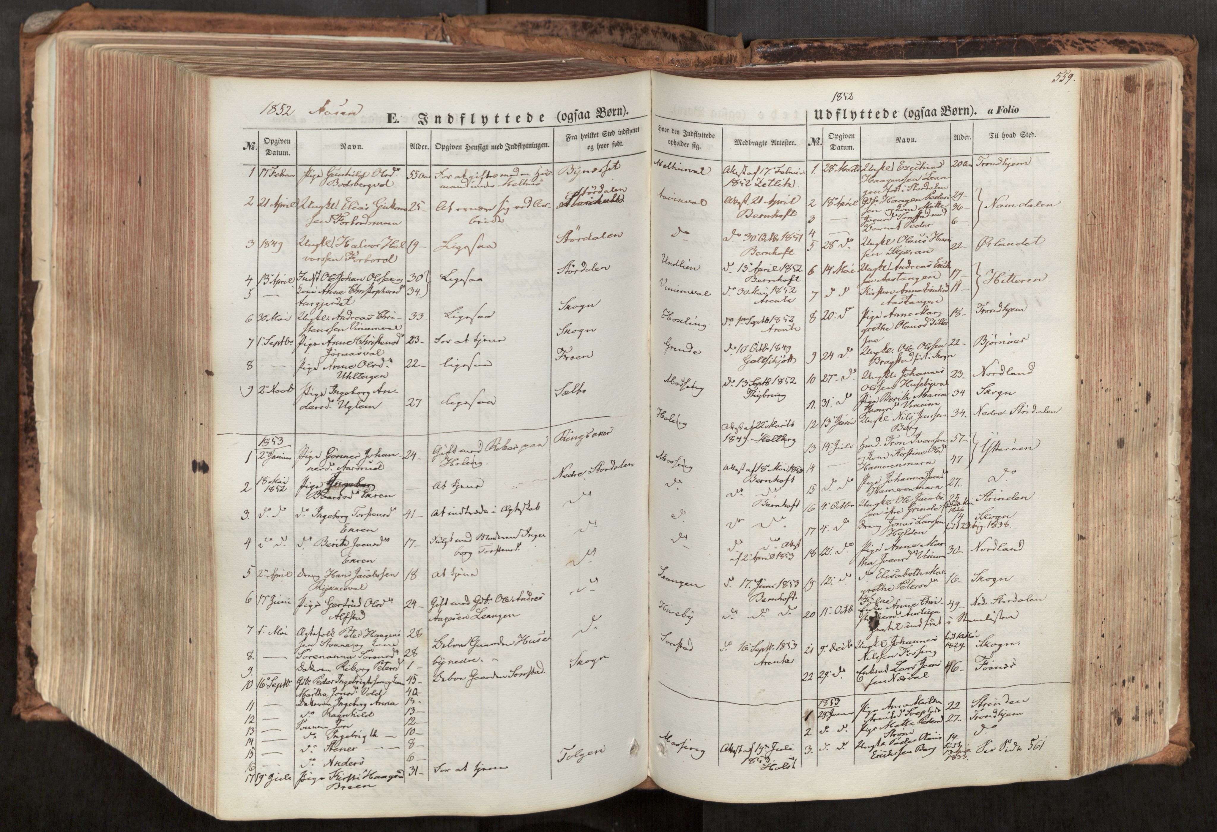 Ministerialprotokoller, klokkerbøker og fødselsregistre - Nord-Trøndelag, SAT/A-1458/713/L0116: Parish register (official) no. 713A07, 1850-1877, p. 559