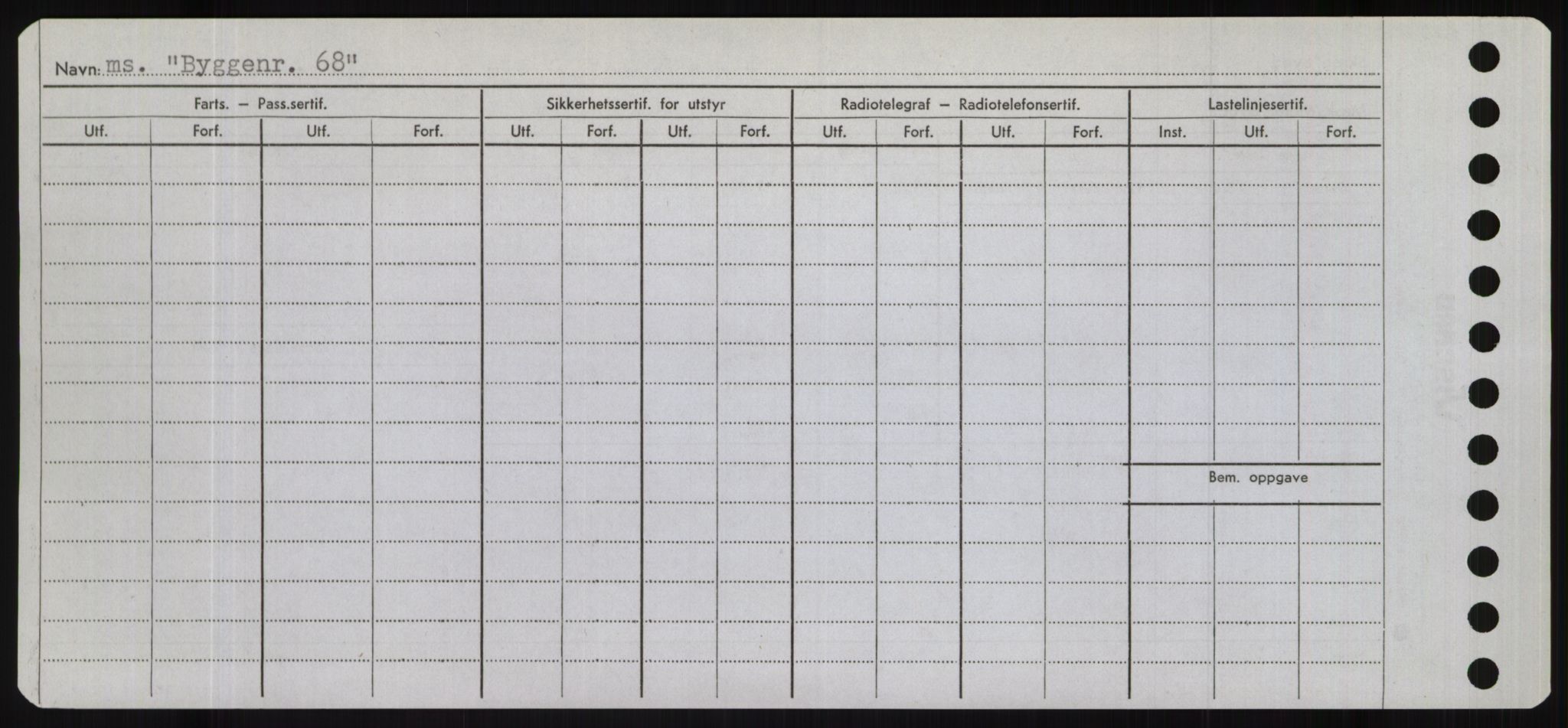 Sjøfartsdirektoratet med forløpere, Skipsmålingen, AV/RA-S-1627/H/Hd/L0006: Fartøy, Byg-Båt, p. 194