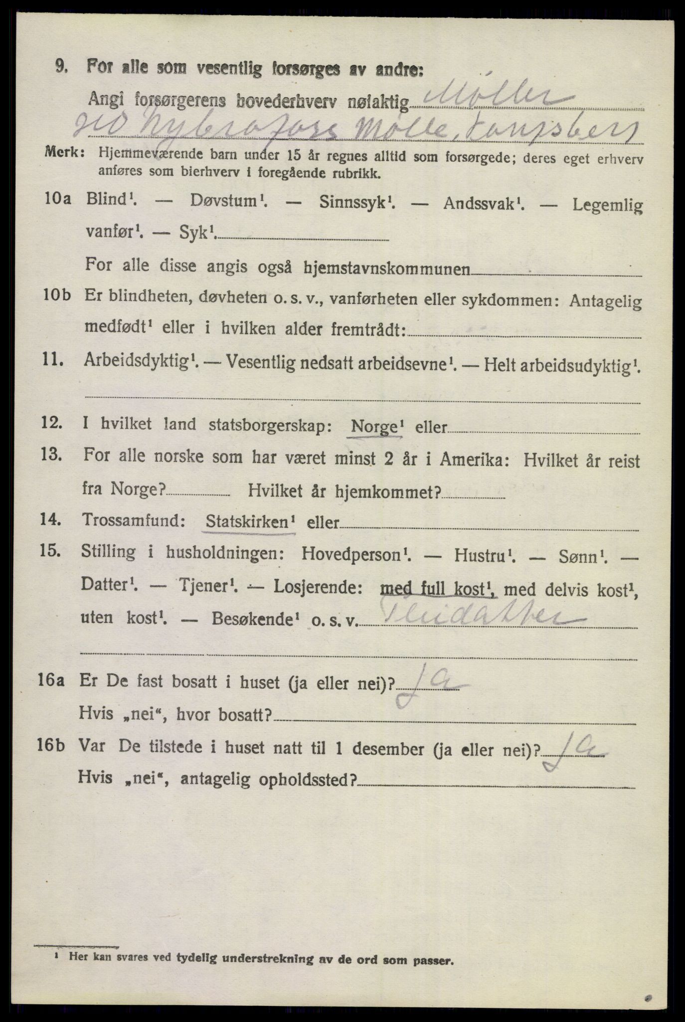 SAKO, 1920 census for Norderhov, 1920, p. 15223