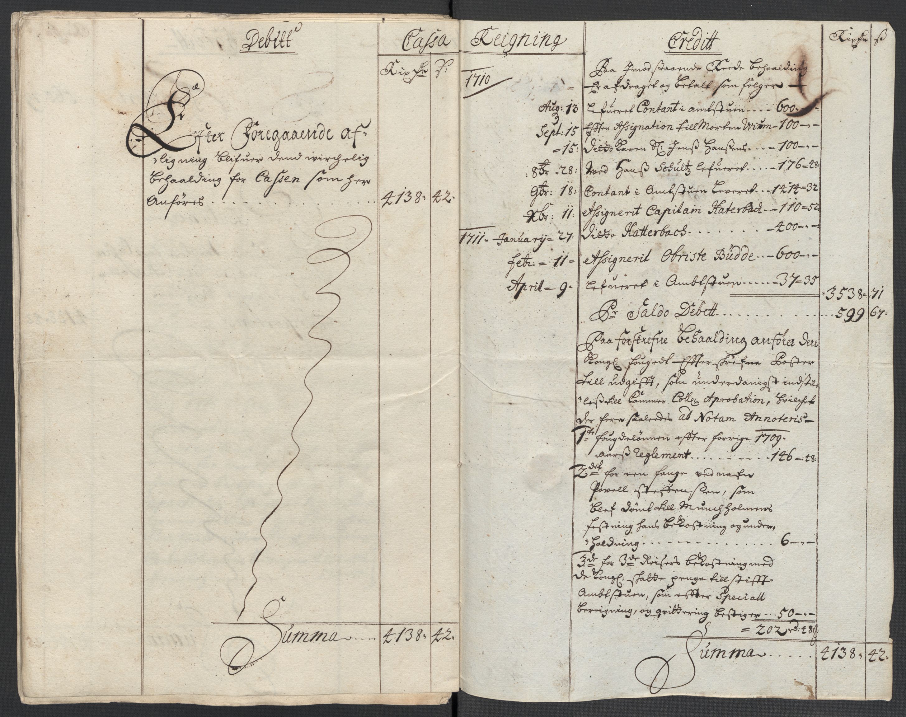 Rentekammeret inntil 1814, Reviderte regnskaper, Fogderegnskap, AV/RA-EA-4092/R55/L3659: Fogderegnskap Romsdal, 1709-1710, p. 275