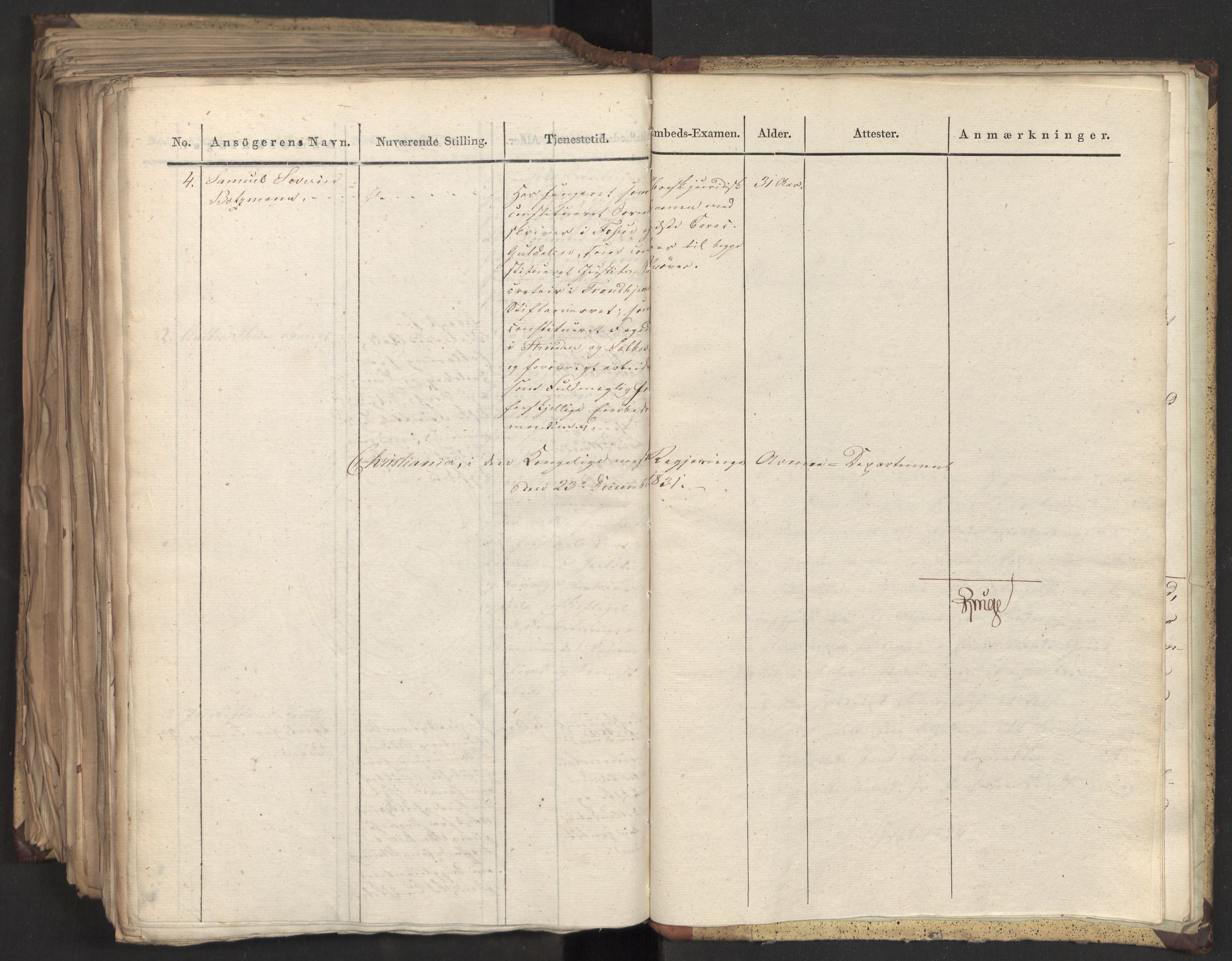 Statsrådsavdelingen i Stockholm, AV/RA-S-1003/D/Da/L0075: Regjeringsinnstillinger nr. 1840-1940, 1831, p. 444