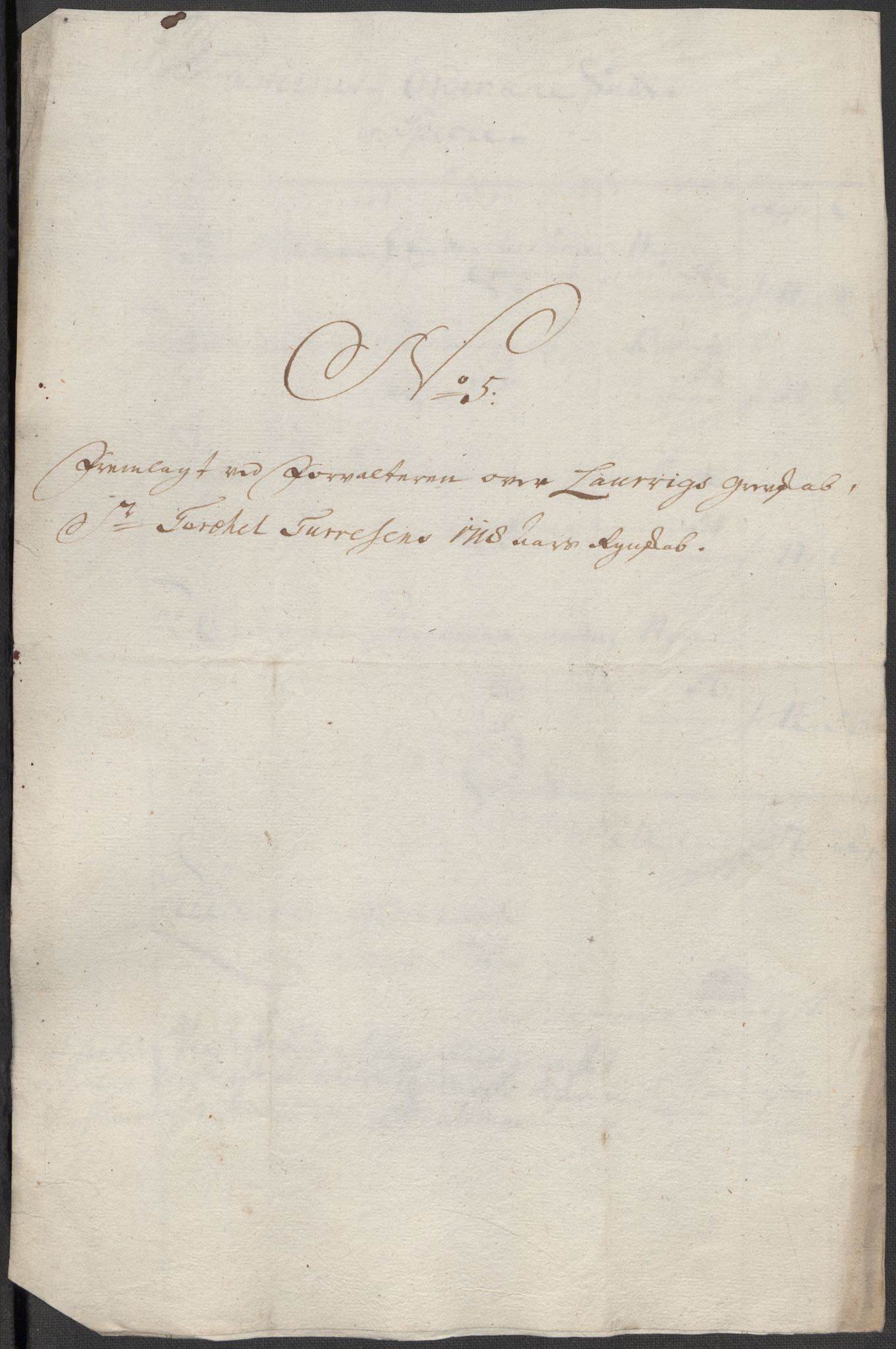 Rentekammeret inntil 1814, Reviderte regnskaper, Fogderegnskap, AV/RA-EA-4092/R33/L1988: Fogderegnskap Larvik grevskap, 1718, p. 154