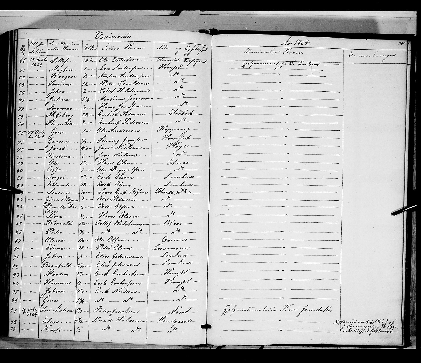 Rendalen prestekontor, AV/SAH-PREST-054/H/Ha/Haa/L0005: Parish register (official) no. 5, 1853-1866, p. 361