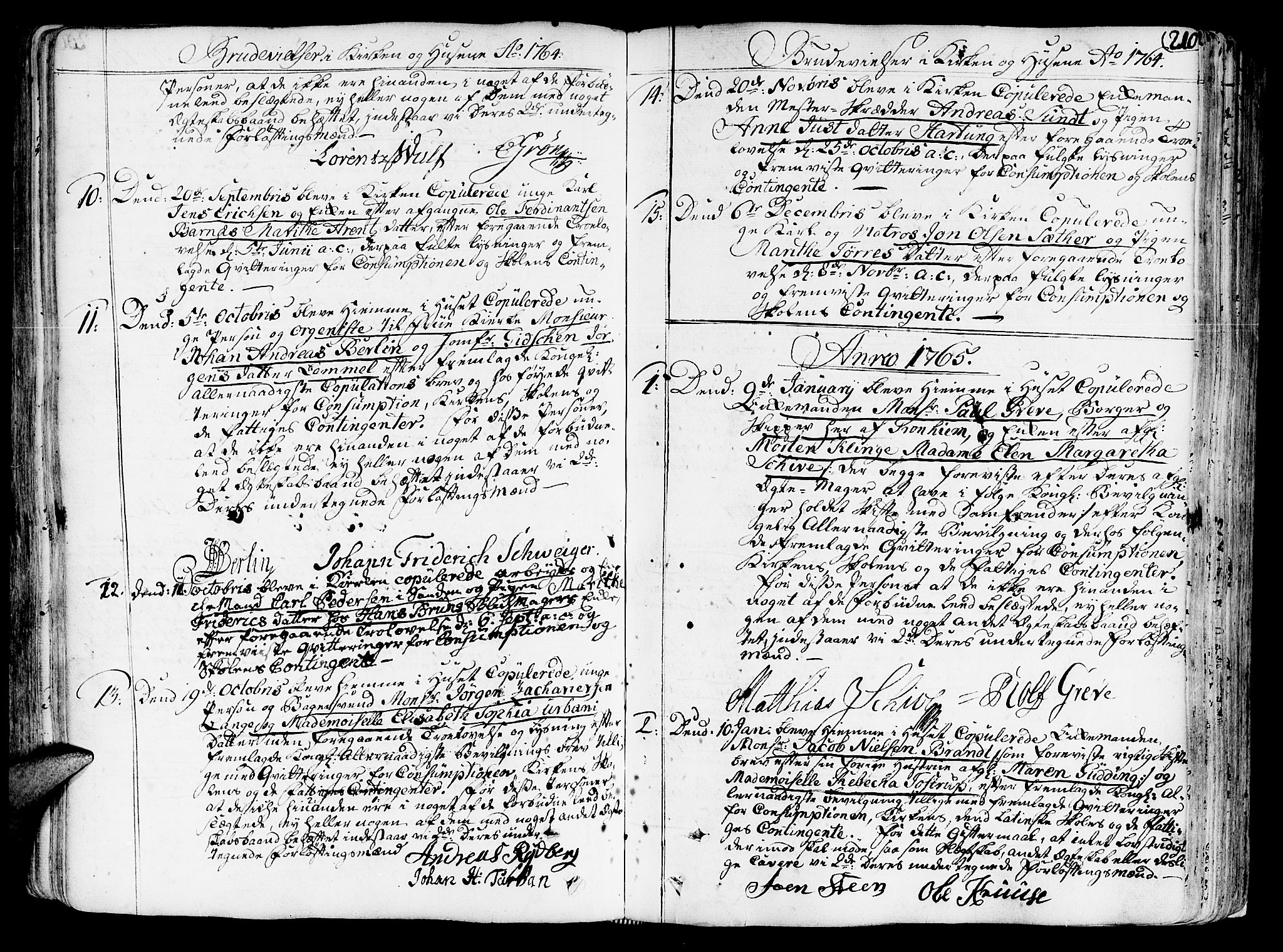 Ministerialprotokoller, klokkerbøker og fødselsregistre - Sør-Trøndelag, SAT/A-1456/602/L0103: Parish register (official) no. 602A01, 1732-1774, p. 210