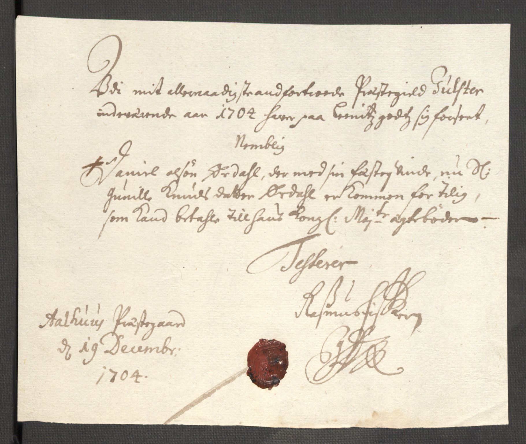 Rentekammeret inntil 1814, Reviderte regnskaper, Fogderegnskap, AV/RA-EA-4092/R53/L3428: Fogderegnskap Sunn- og Nordfjord, 1704, p. 135