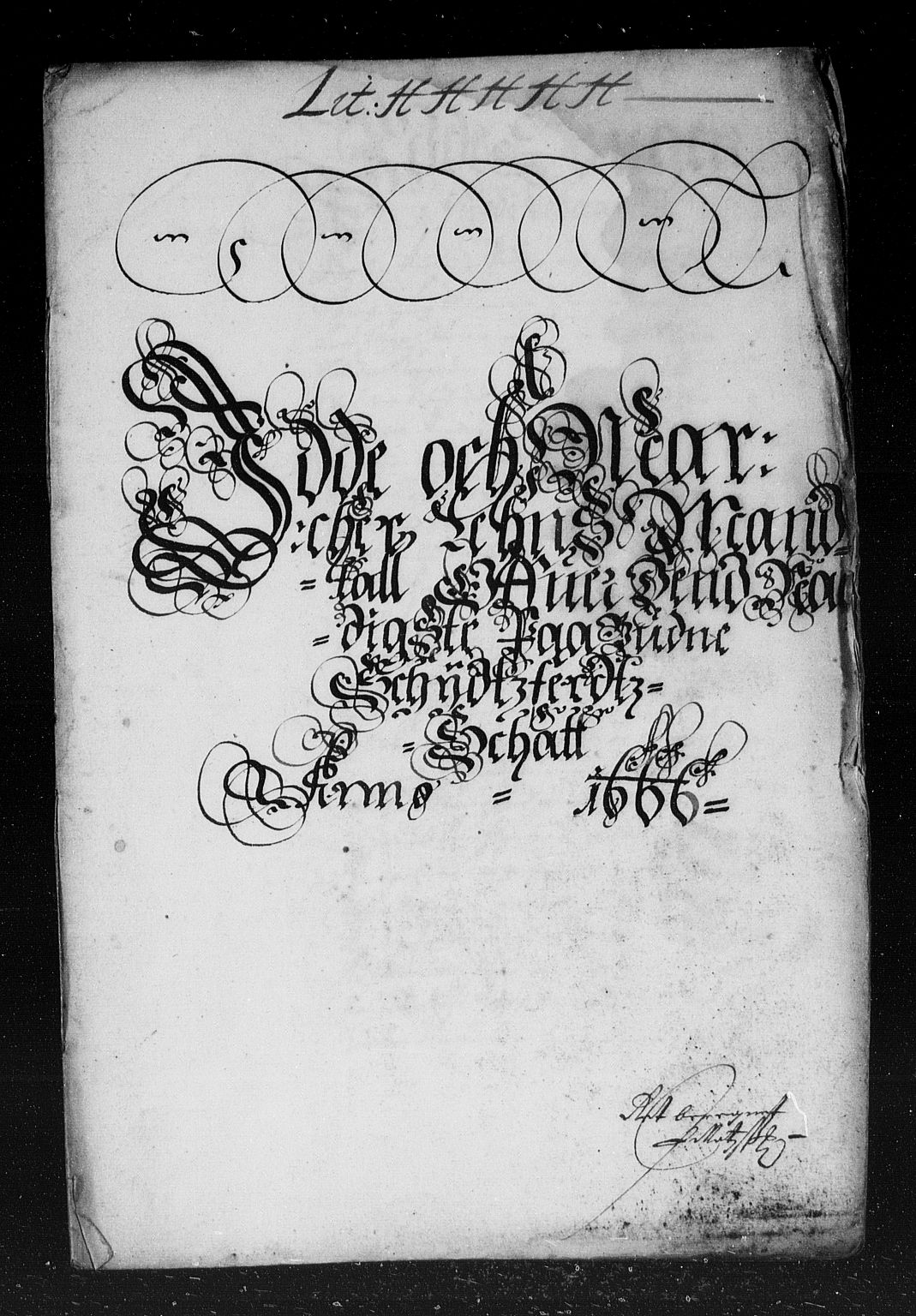 Rentekammeret inntil 1814, Reviderte regnskaper, Stiftamtstueregnskaper, Landkommissariatet på Akershus og Akershus stiftamt, AV/RA-EA-5869/R/Rb/L0041: Akershus stiftamt, 1666