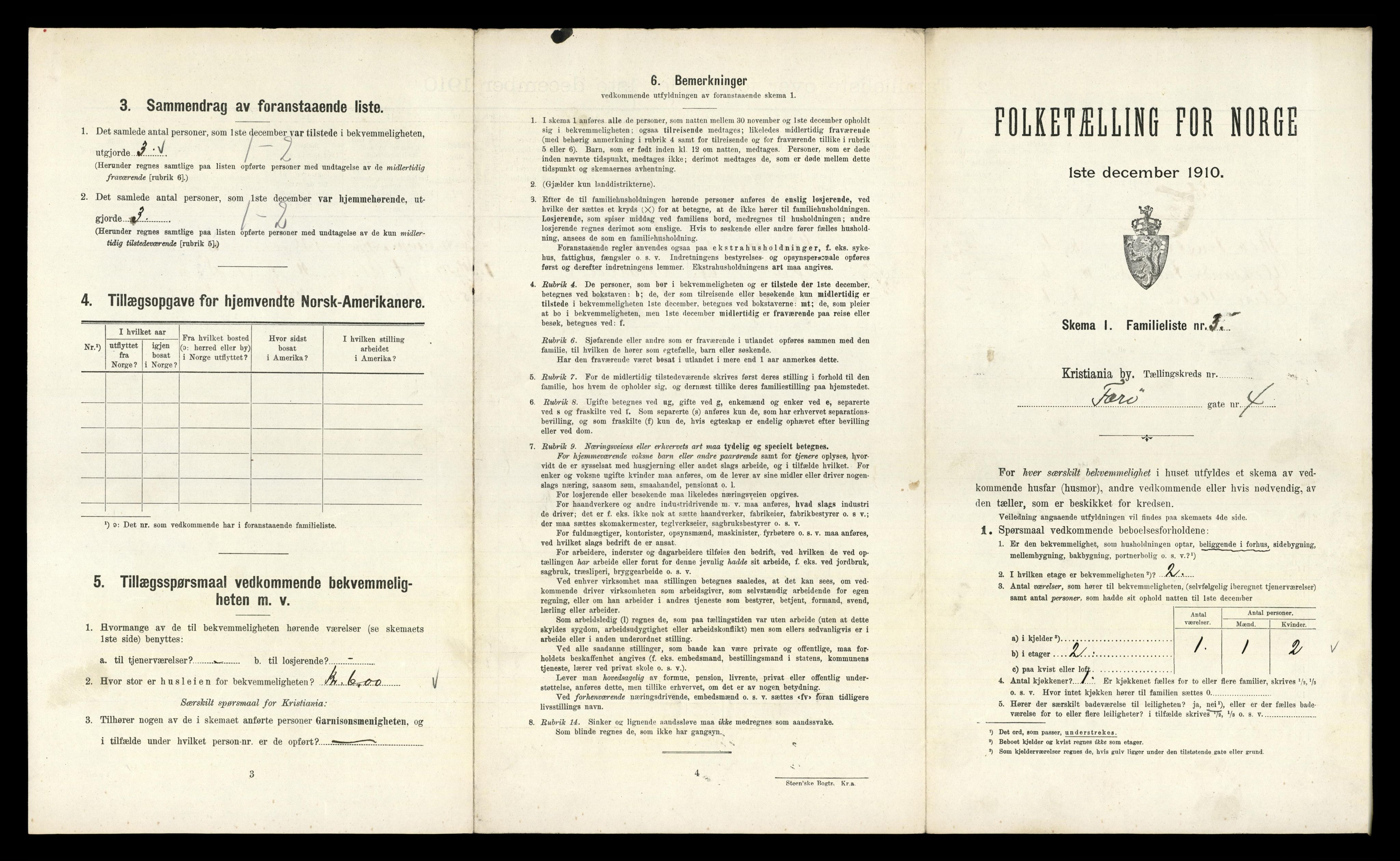 RA, 1910 census for Kristiania, 1910, p. 27743