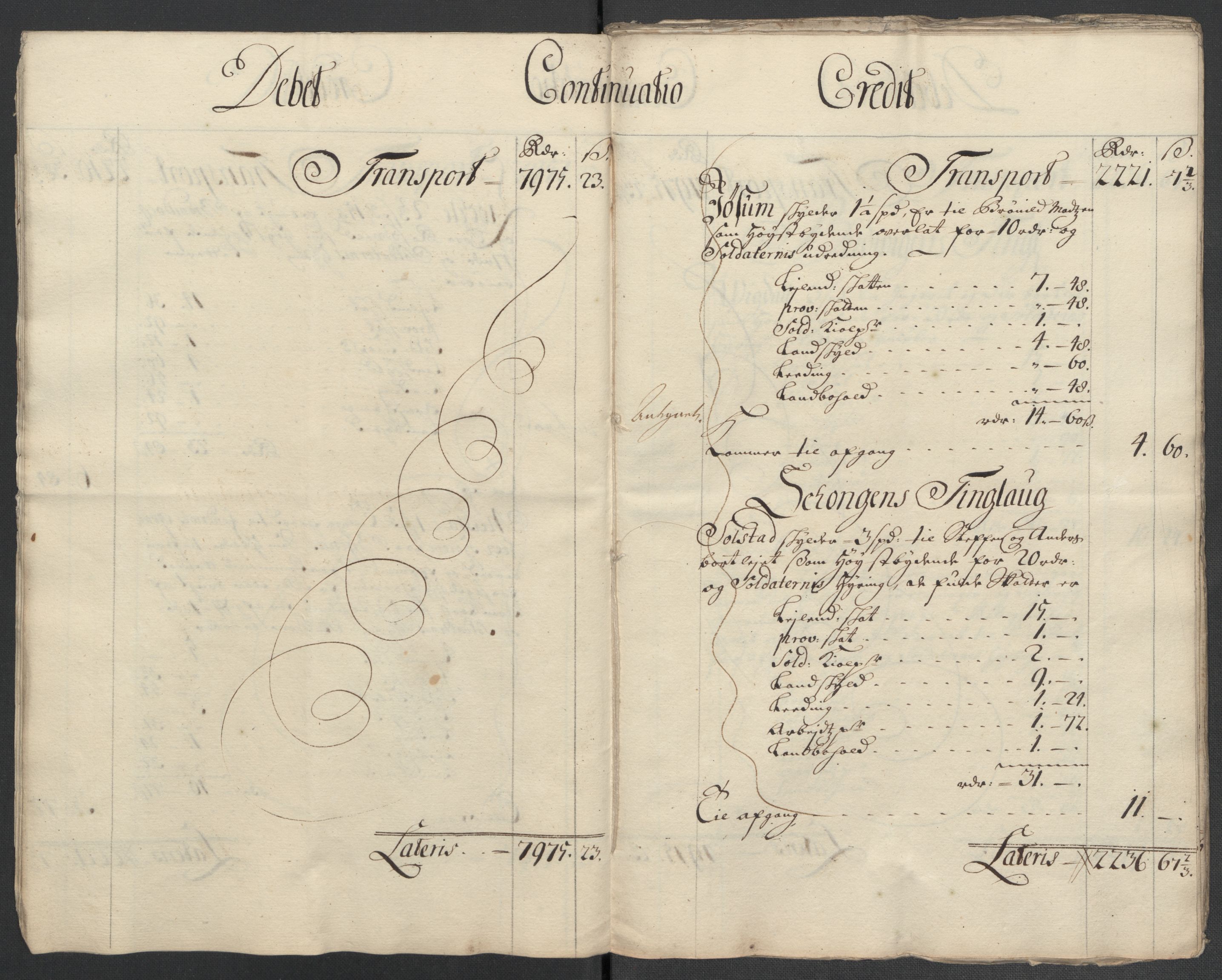 Rentekammeret inntil 1814, Reviderte regnskaper, Fogderegnskap, AV/RA-EA-4092/R61/L4110: Fogderegnskap Strinda og Selbu, 1707-1708, p. 297