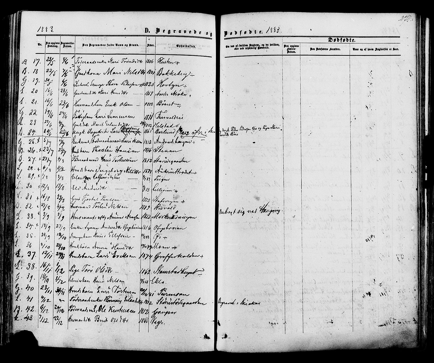 Lom prestekontor, AV/SAH-PREST-070/K/L0007: Parish register (official) no. 7, 1863-1884, p. 274