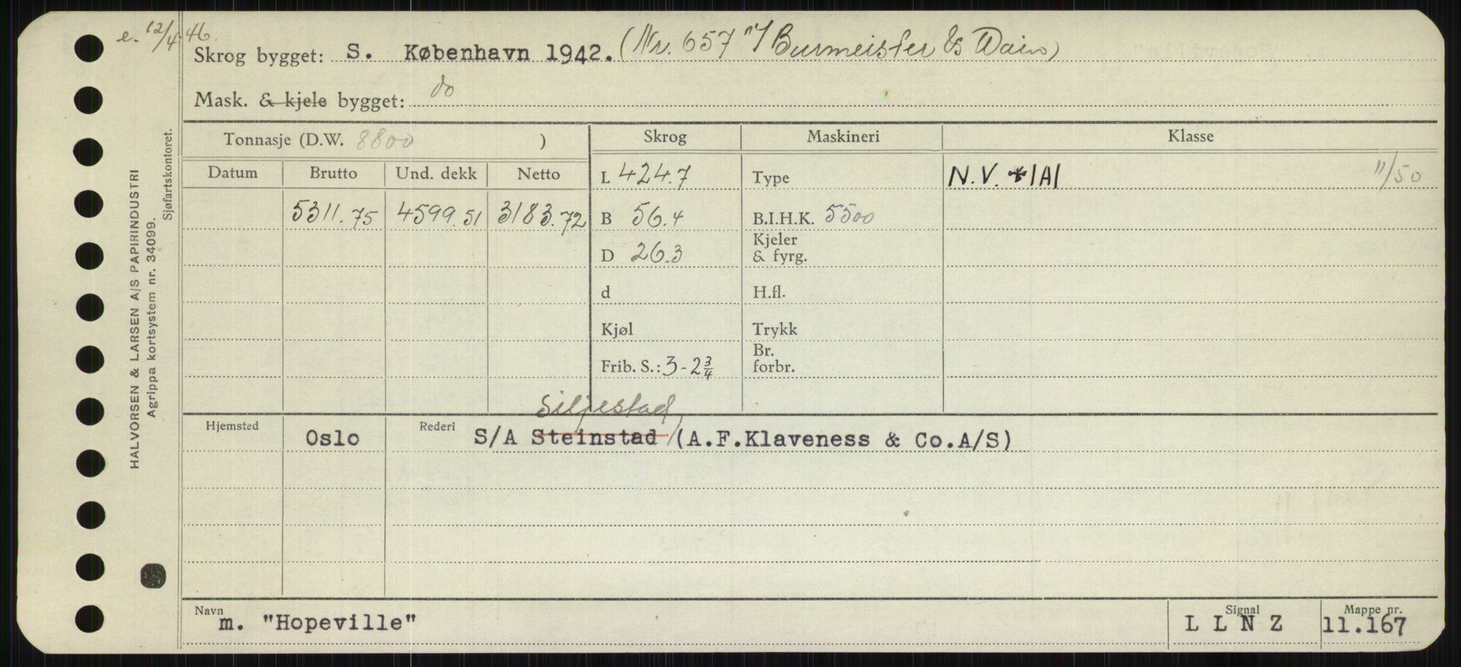 Sjøfartsdirektoratet med forløpere, Skipsmålingen, RA/S-1627/H/Hb/L0002: Fartøy, E-H, p. 415