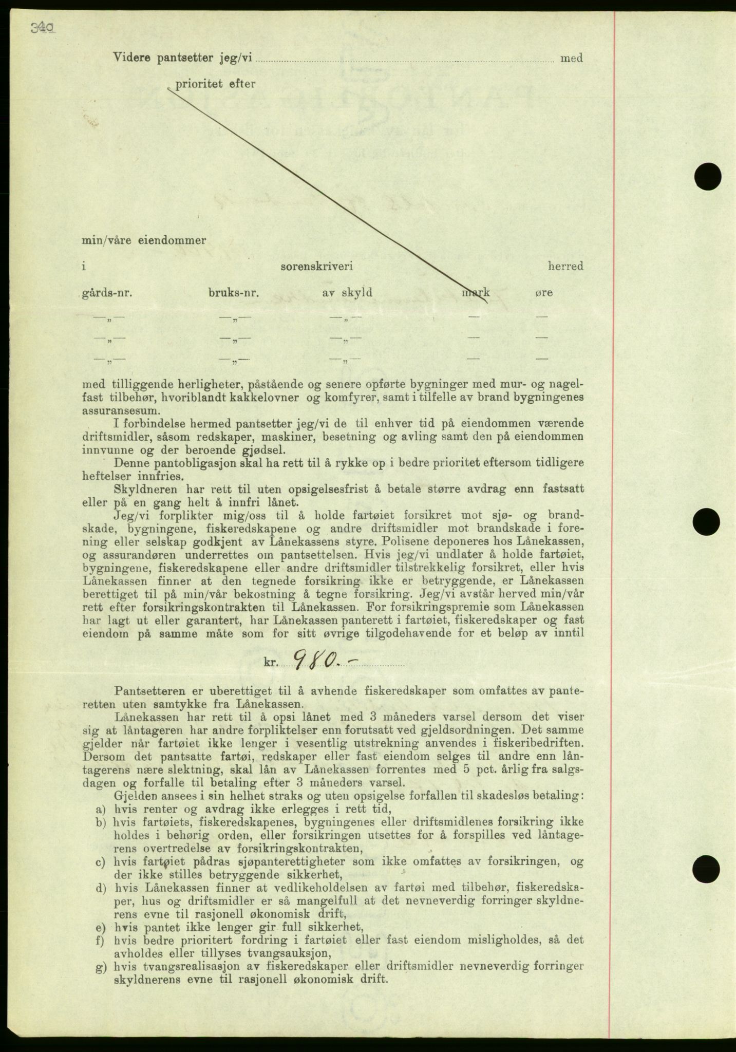 Nordmøre sorenskriveri, AV/SAT-A-4132/1/2/2Ca/L0090: Mortgage book no. B80, 1936-1937, Diary no: : 2456/1936